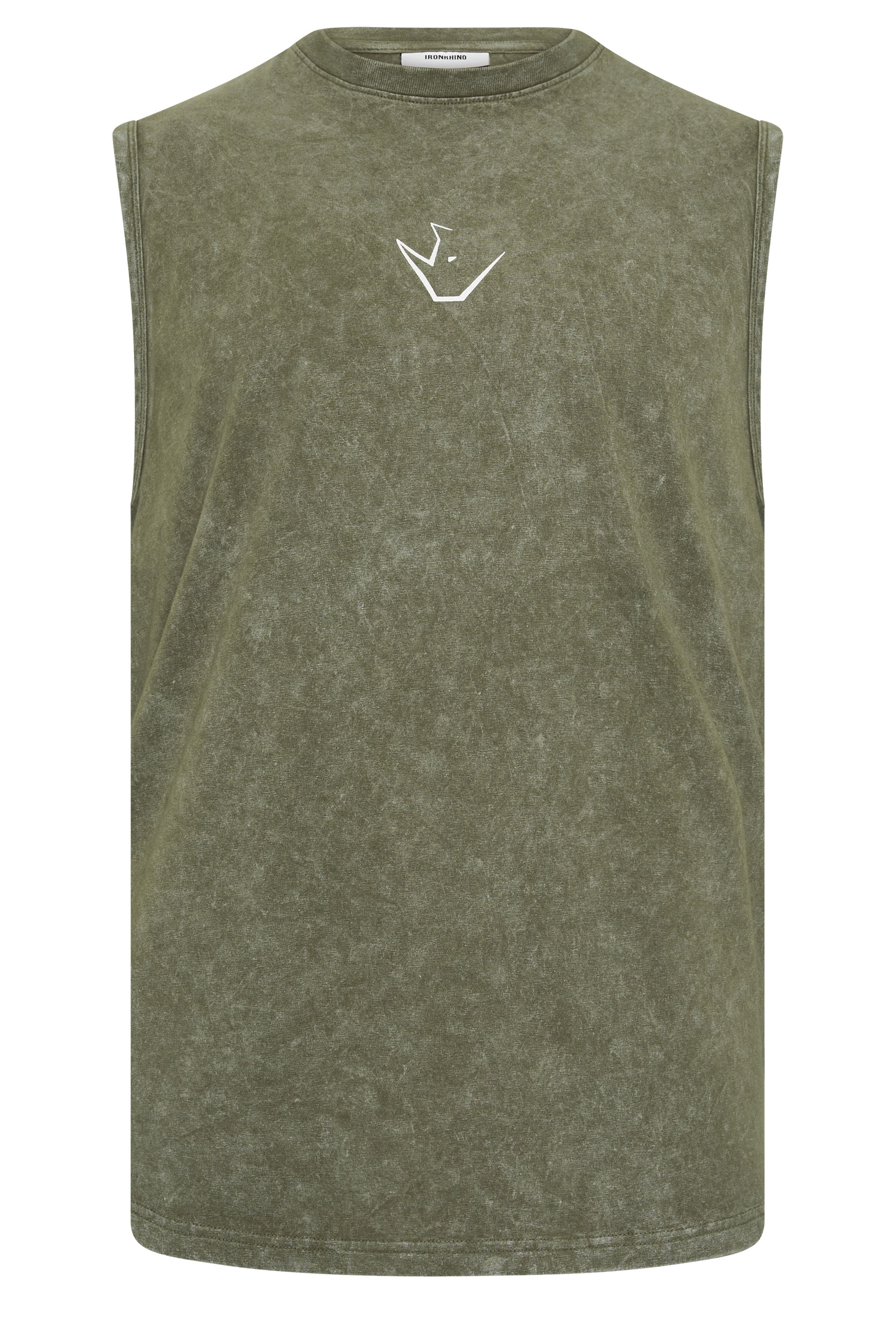 IronRhino Big & Tall Olive Green Old English Vest | BadRhino 6
