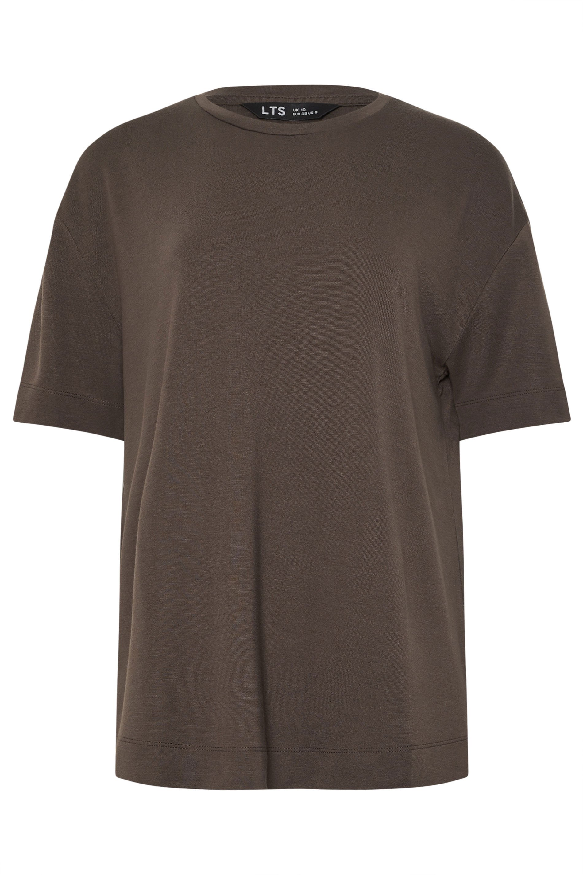 LTS Tall Chocolate Brown Premium T-Shirt | Long Tall Sally 1