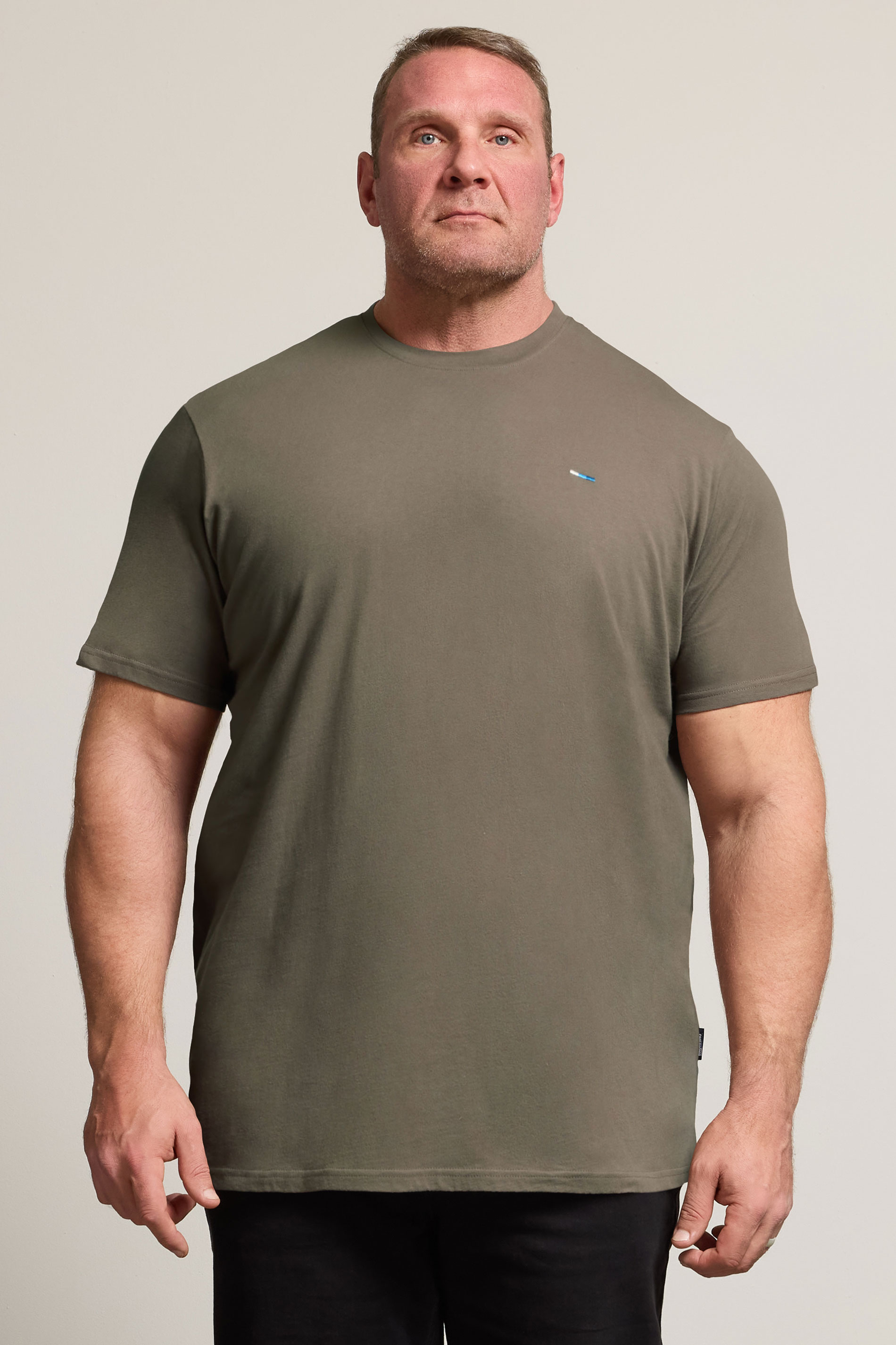 BadRhino Big & Tall Khaki Green Core T-Shirt | BadRhino 1