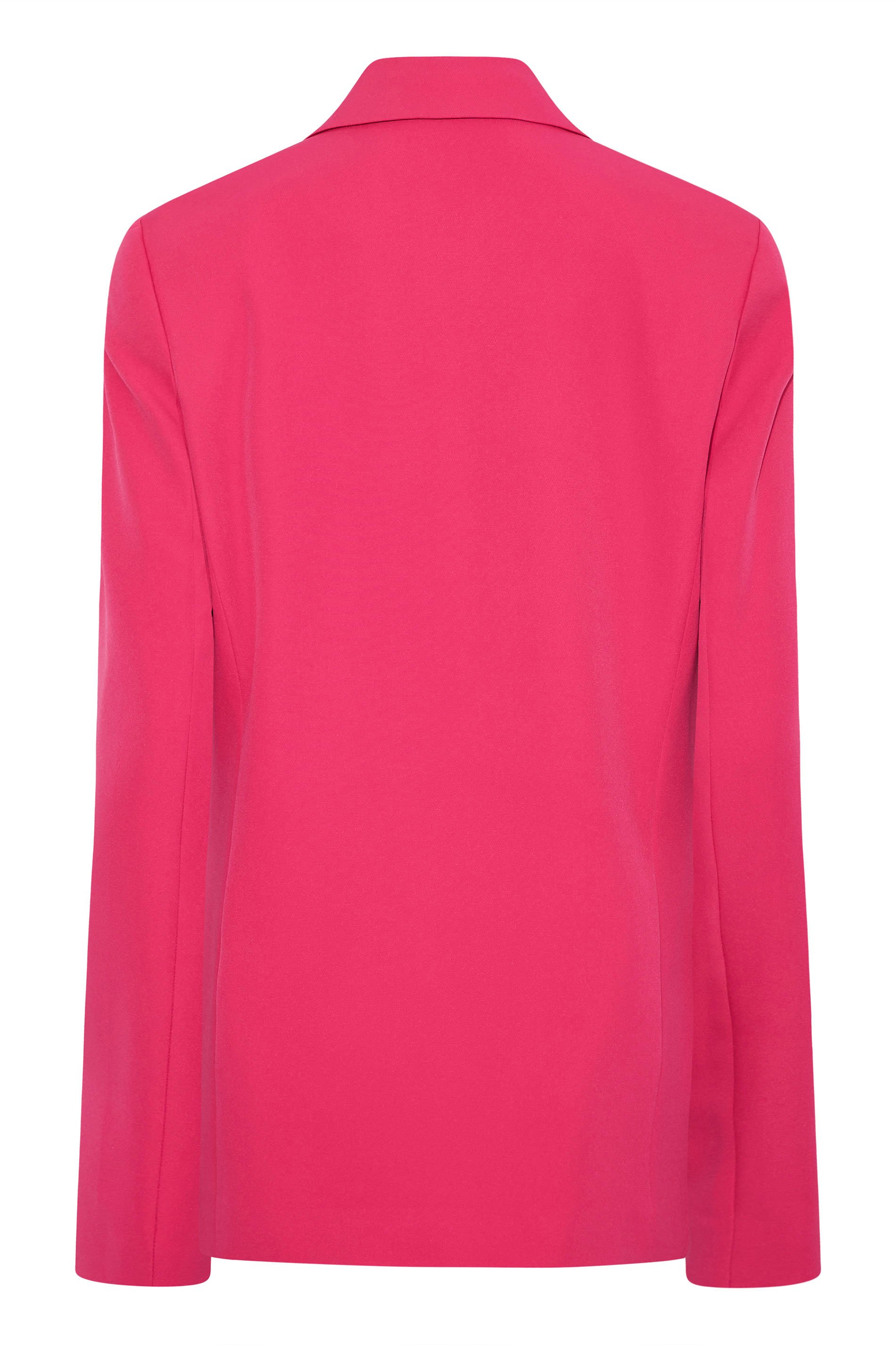 LTS Tall Women's Bright Pink Scuba Crepe Blazer | Long Tall Sally  8