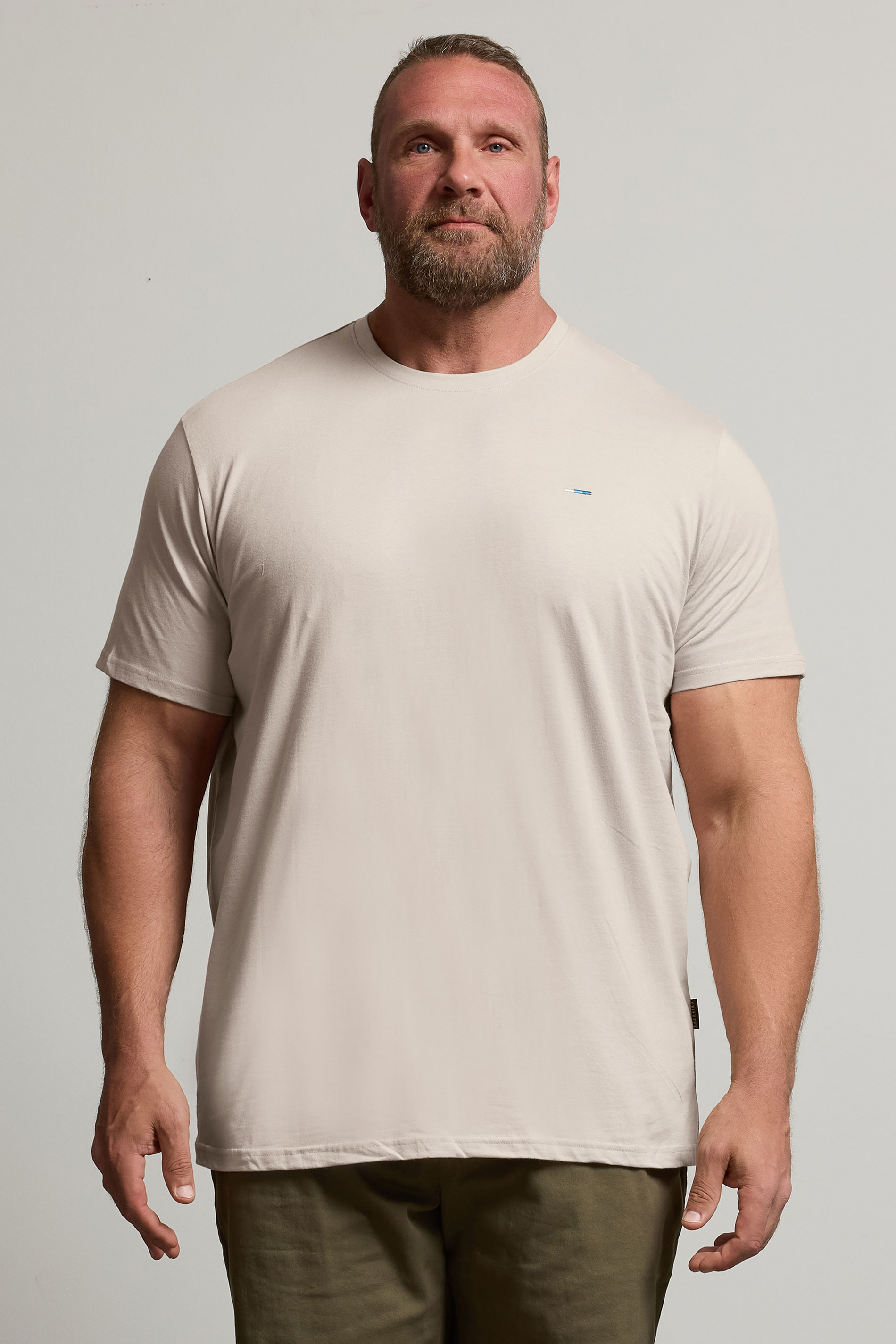 BadRhino Big & Tall Cream Core T-shirt  2