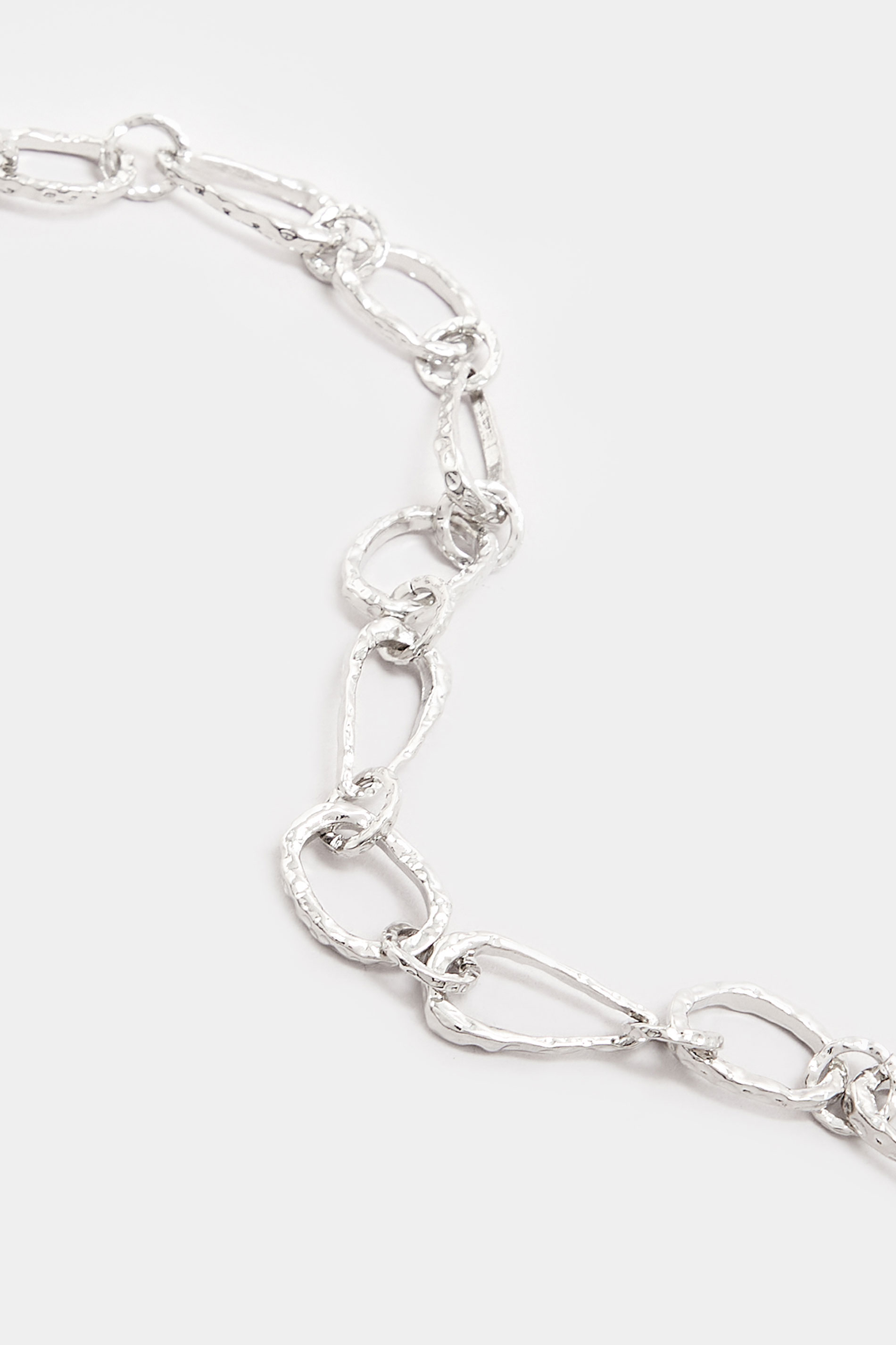Silver Tone Statement Chain Necklace | Yours Clothing 3
