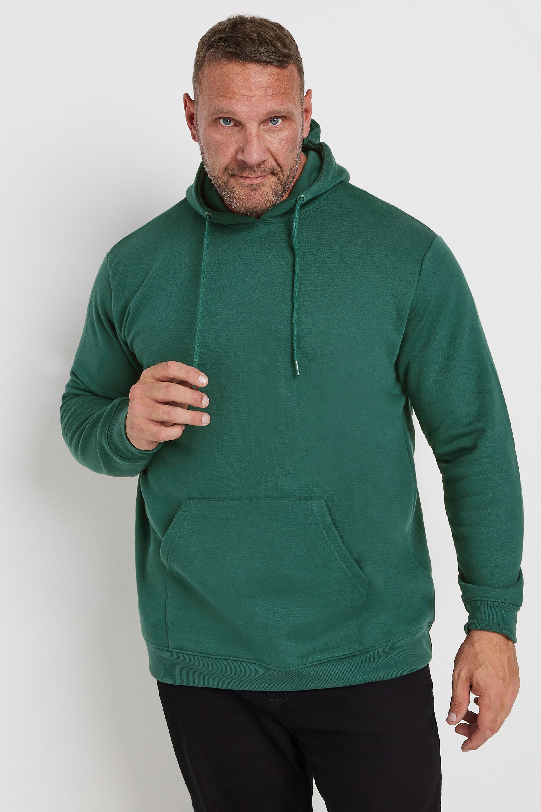 BadRhino Big & Tall Dark Green Premium Hoodie | BadRhino 2