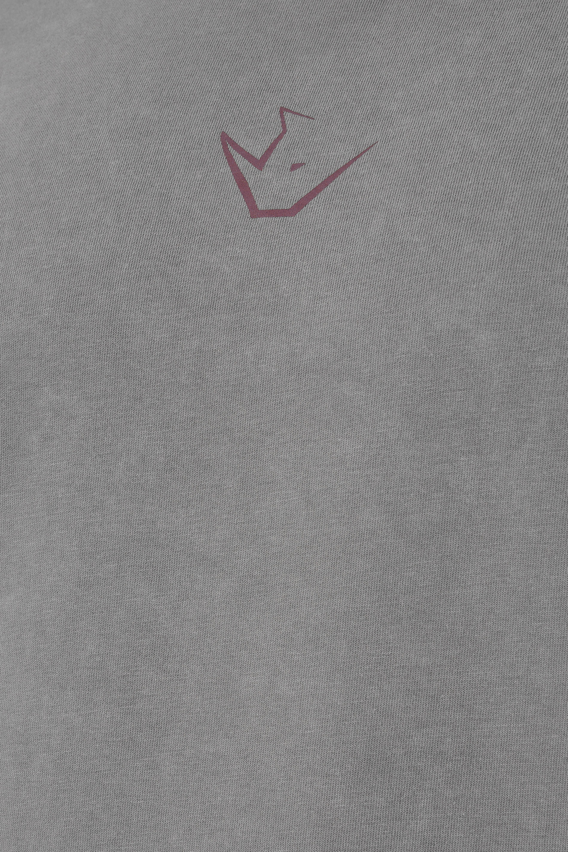 IronRhino Big & Tall Grey Acid Wash 'Barbell Club' T-Shirt | BadRhino 6