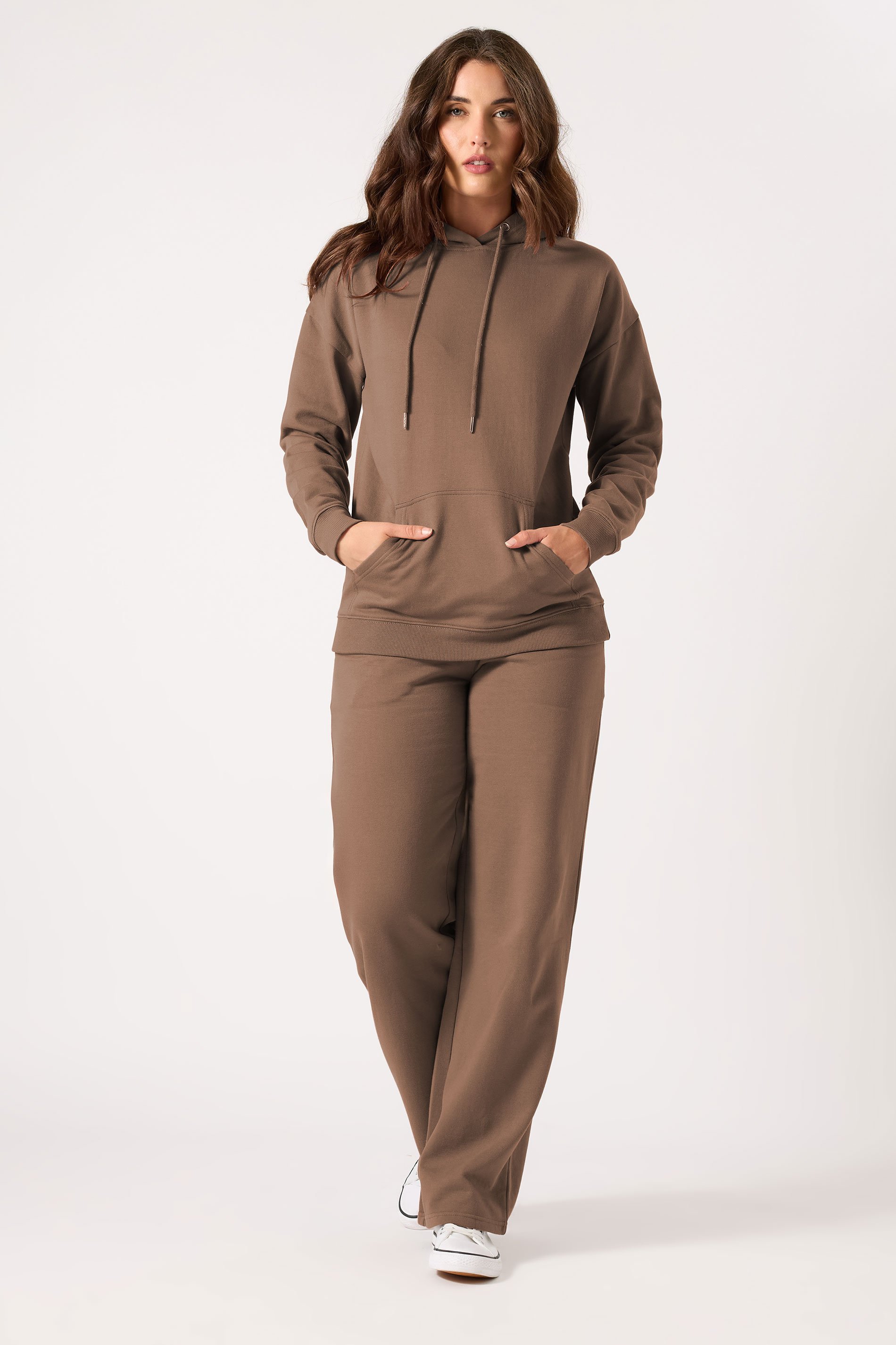 LTS Tall Women's Brown Wide Leg Jogger | Long Tall Sally 2