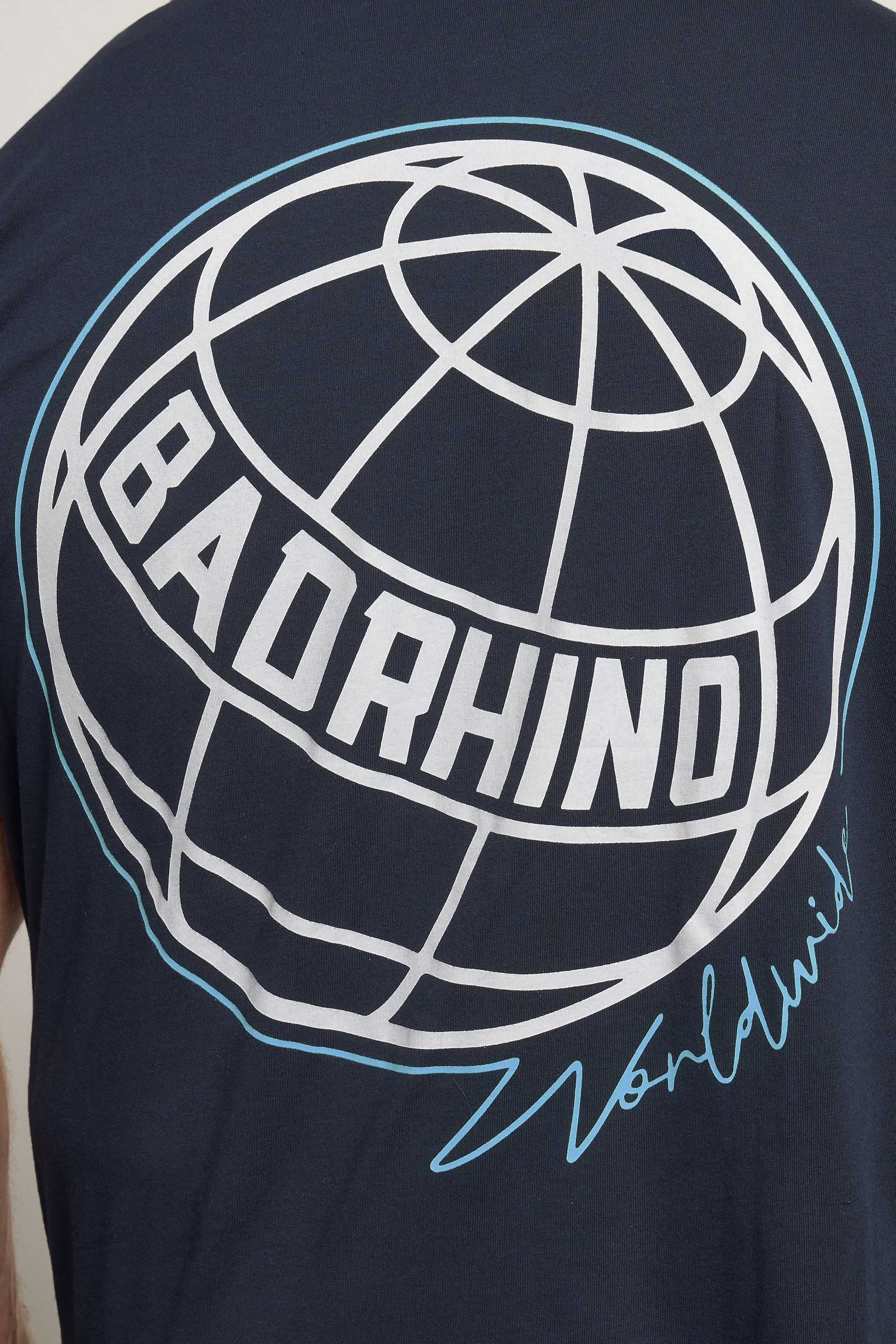 BadRhino Big & Tall 3 PACK Black & Navy Blue Worldwide Graphic T-Shirts | BadRhino 5