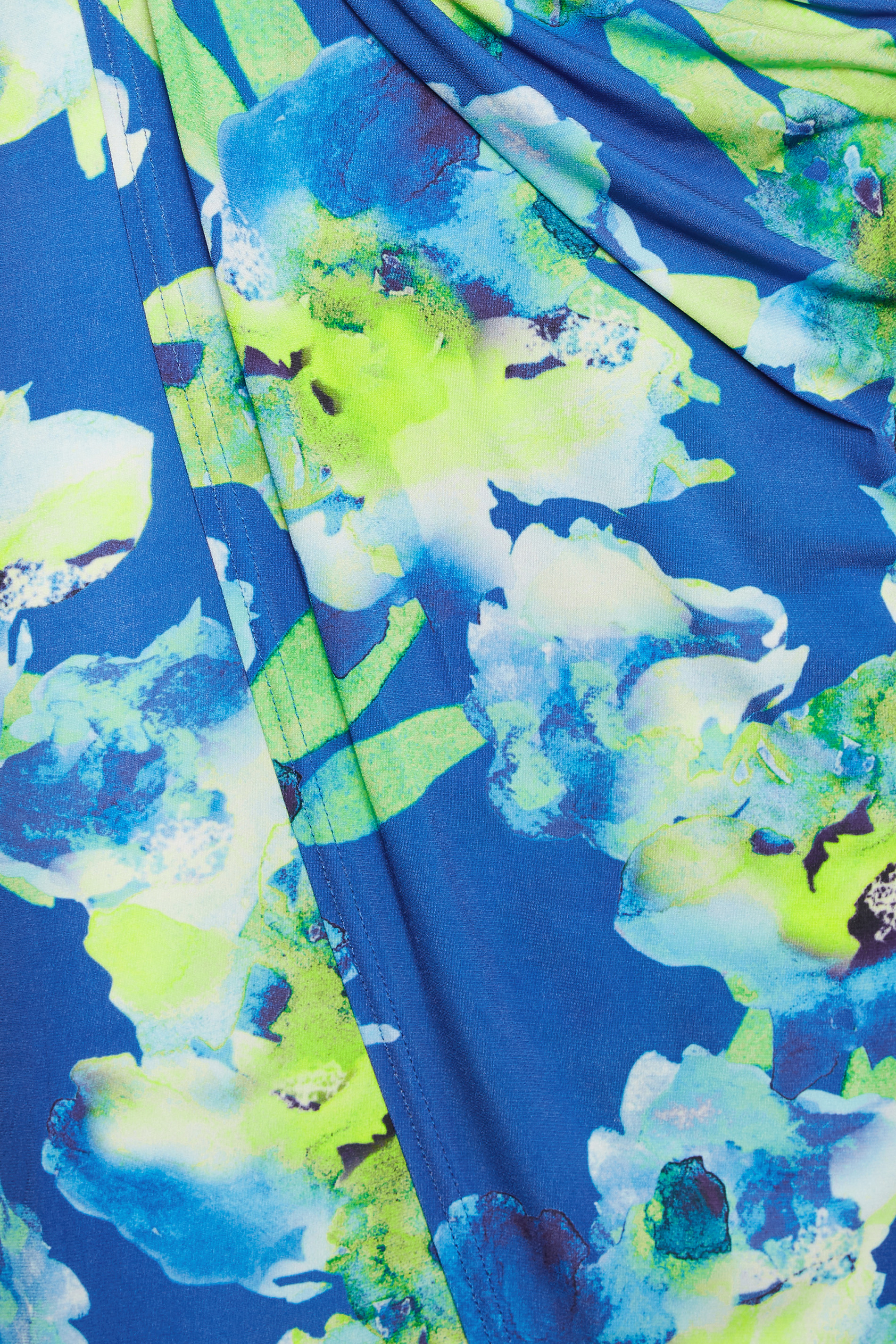 LTS Tall Women's Blue Floral Wrap Maxi Dress | Long Tall Sally 5