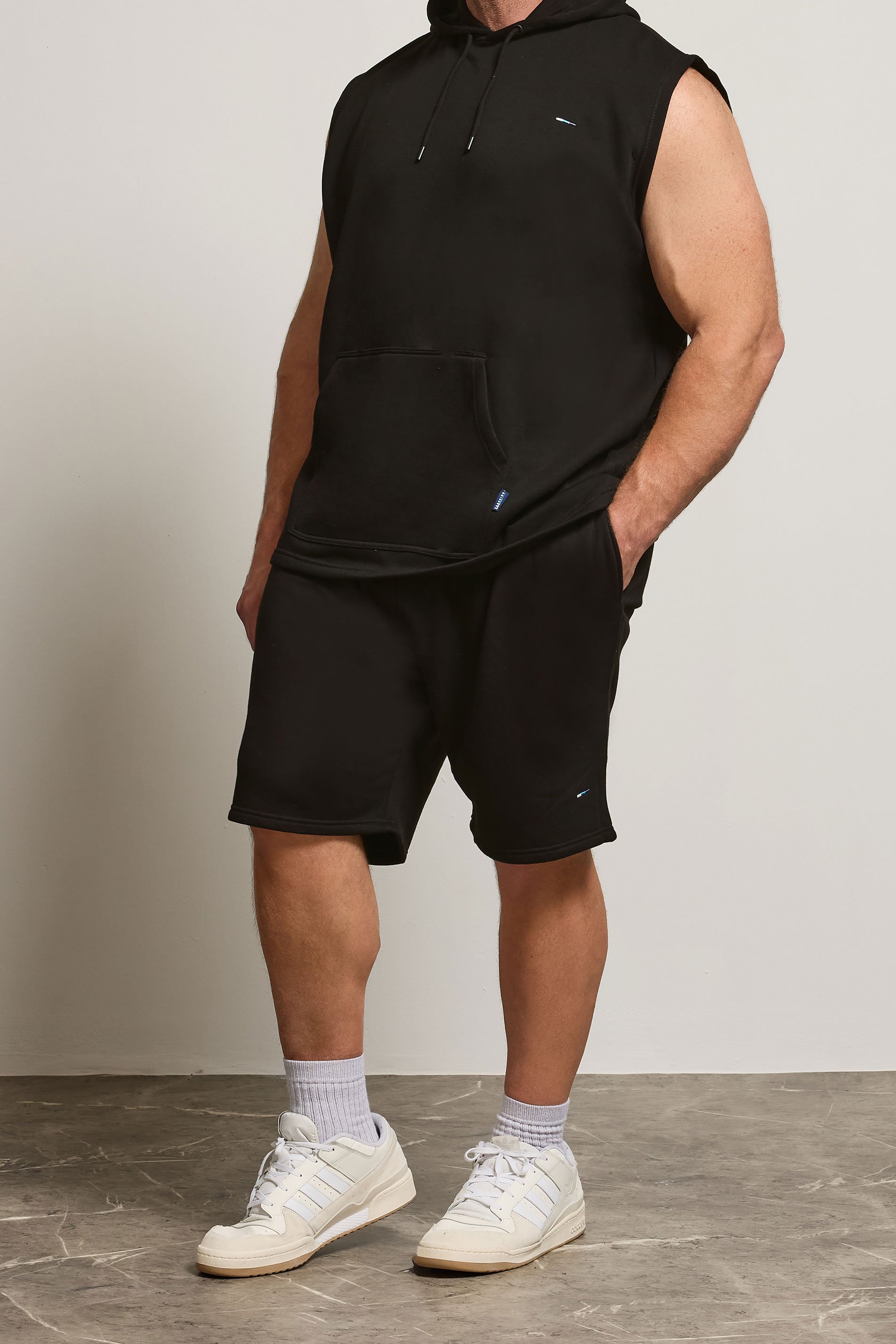 BadRhino Black Essential Jogger Shorts | BadRhino 1