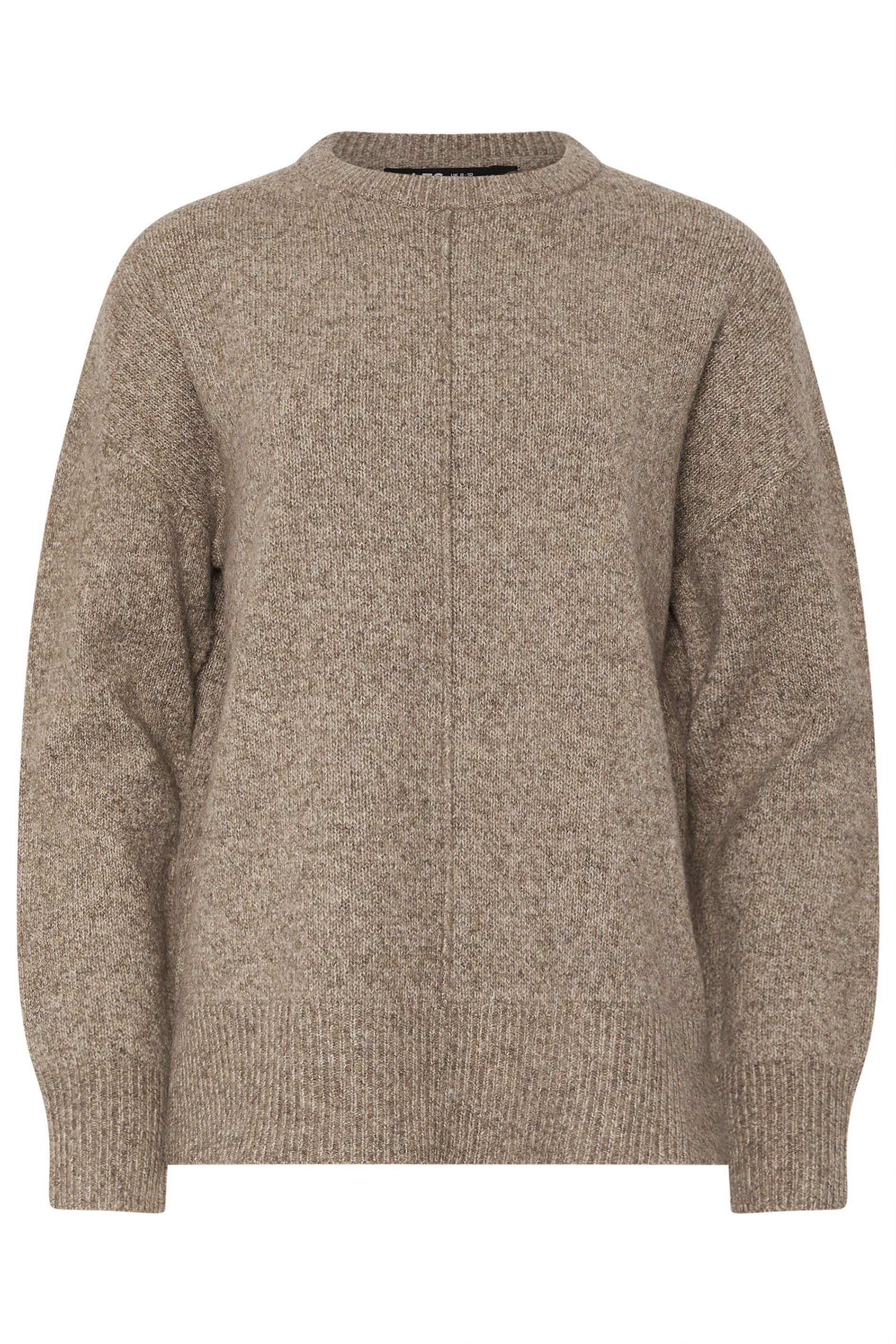 LTS Tall Light Brown Seam Front Jumper | Long Tall Sally 6