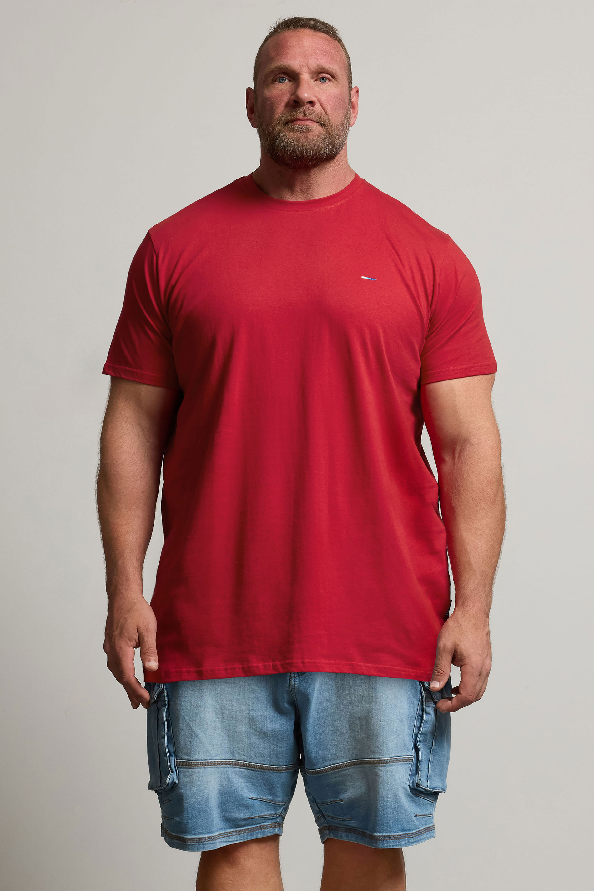 BadRhino Big & Tall Haute Red Extra Long Core T-Shirt | BadRhino 1
