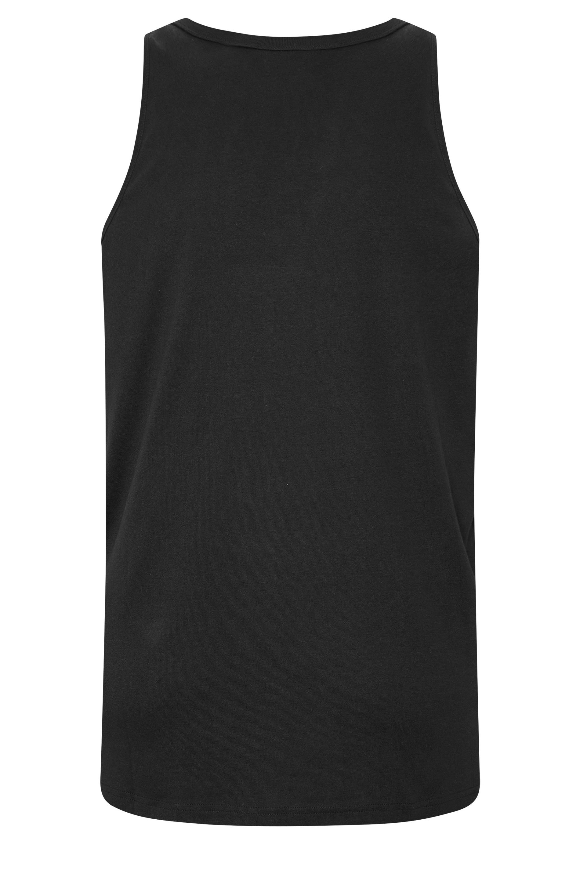 IronRhino Big & Tall Black 'Rest Day' Vest | BadRhino 7