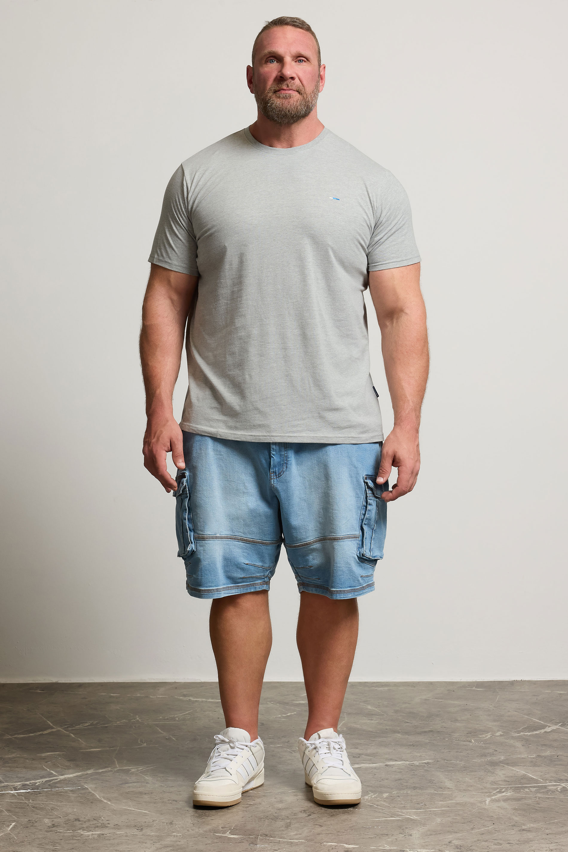 BadRhino Grey Marl Core T-Shirt | BadRhino 2