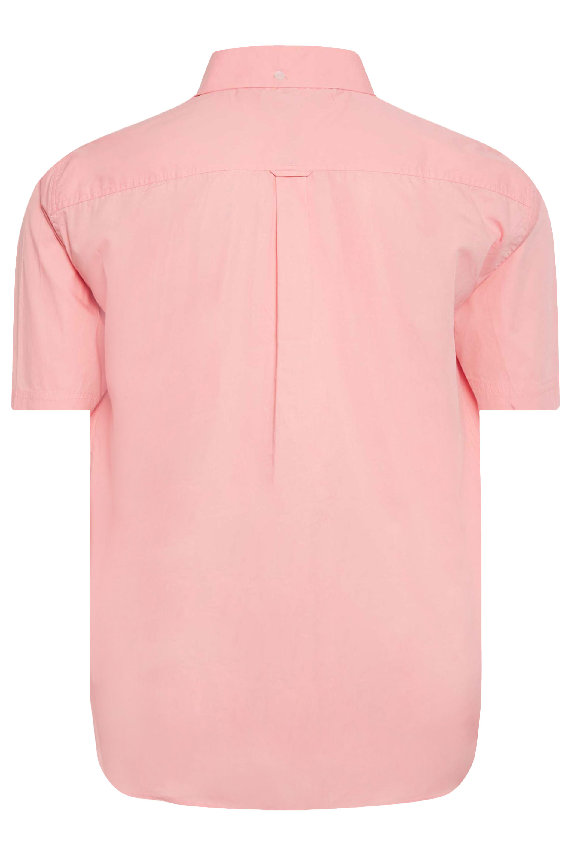 BadRhino Big & Tall Pink Poplin Shirt | BadRhino 7