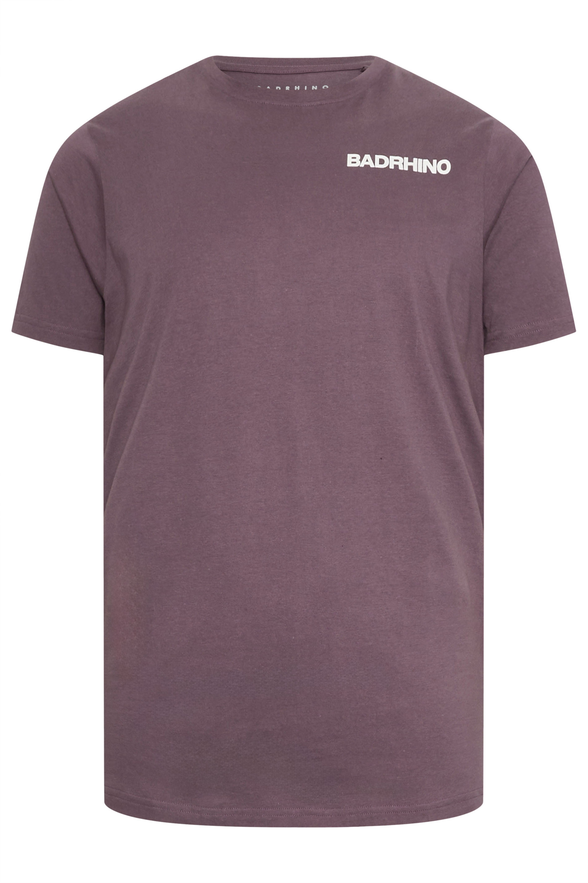 BadRhino Big & Tall 2 PACK Black & Purple 'BadRhino' T-Shirts | BadRhino 8
