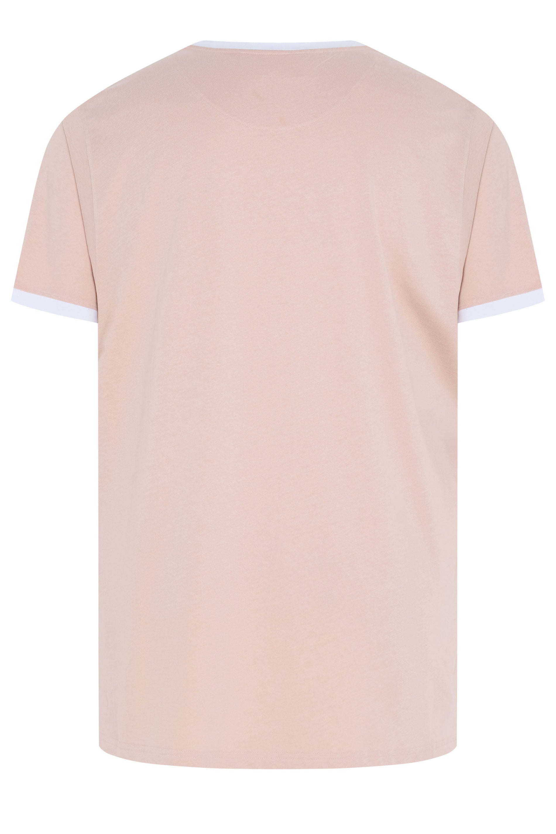 KAM Big & Tall Pink 'Paradiso' T-Shirt | BadRhino 5