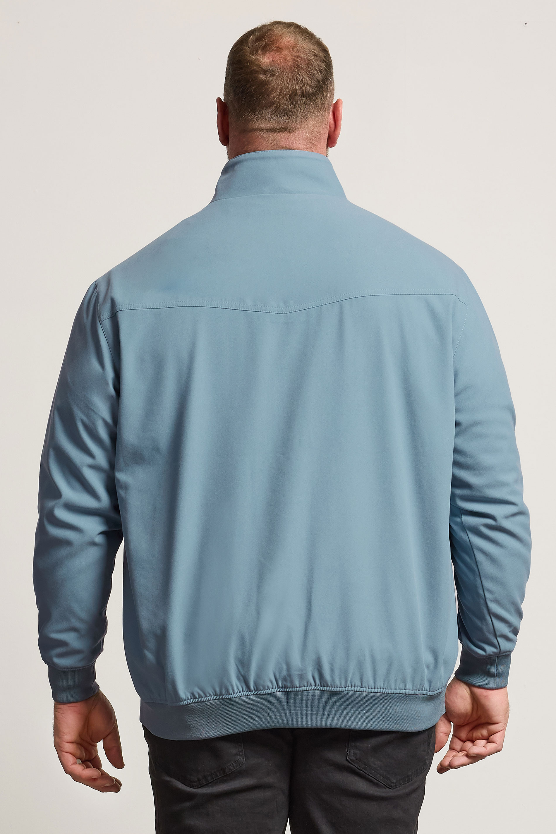 BadRhino Big & Tall Blue Harrington Jacket | BadRhino 3