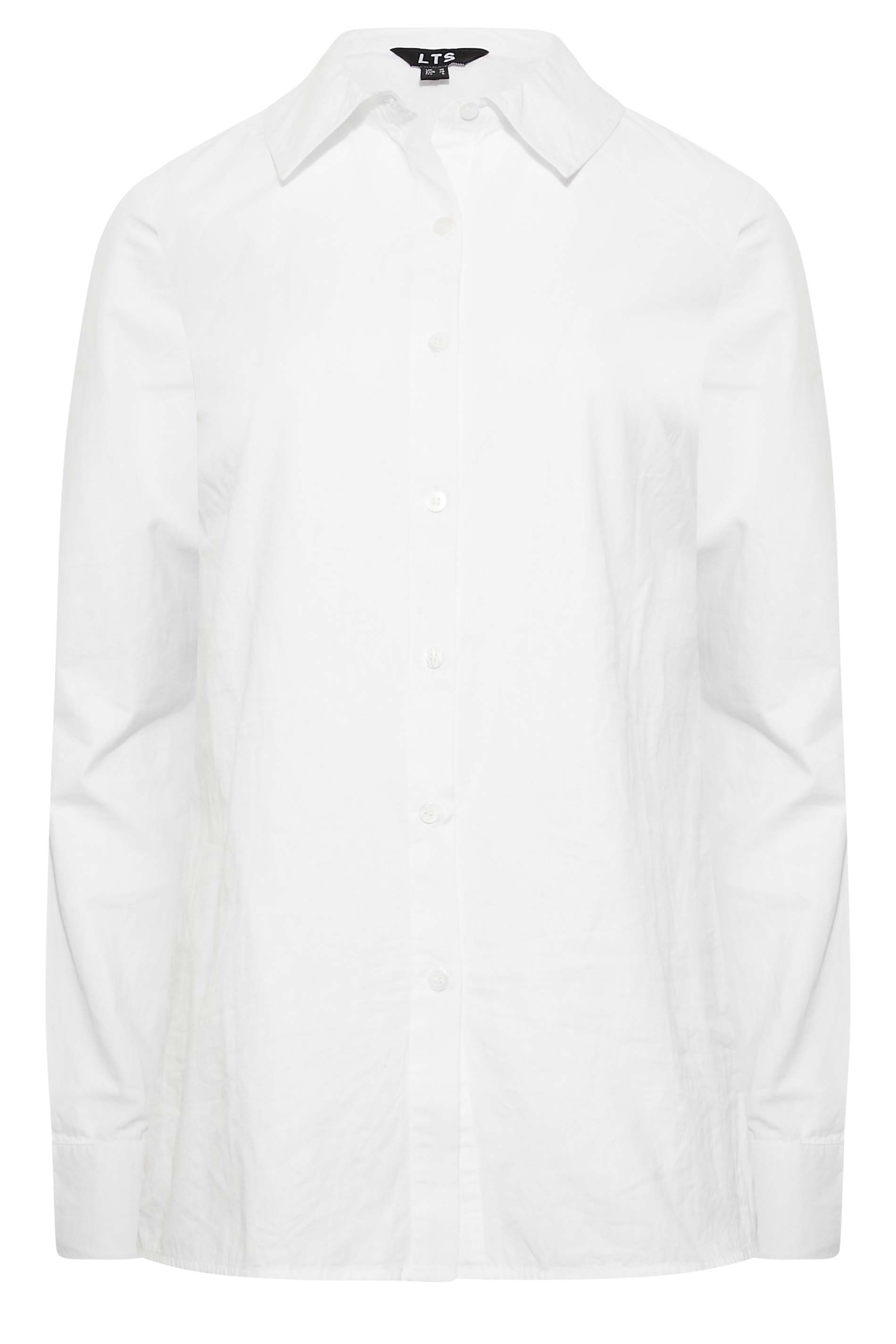Tall Women's LTS White Cotton Shirt | Long Tall Sally