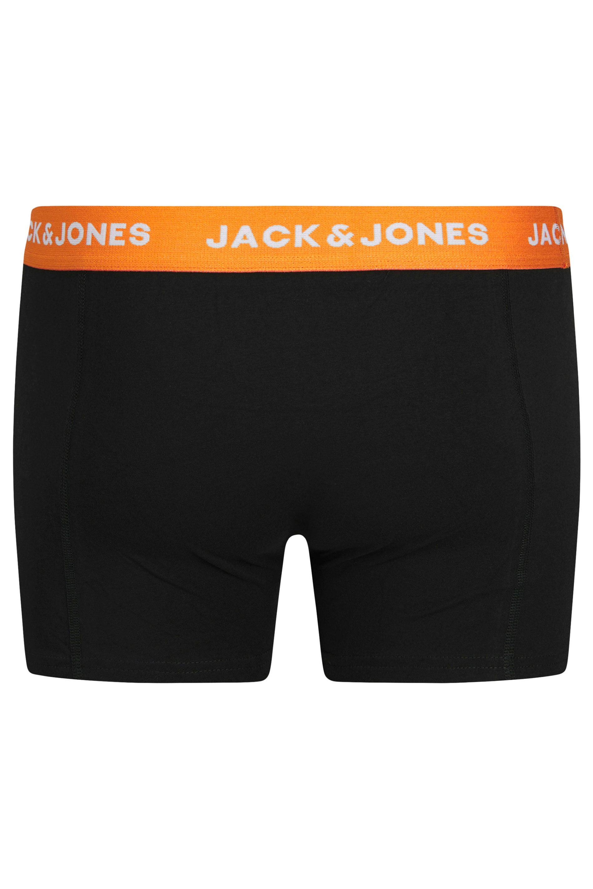 JACK & JONES Big & Tall 5 PACK Black 'Oliver' Boxers | BadRhino 11