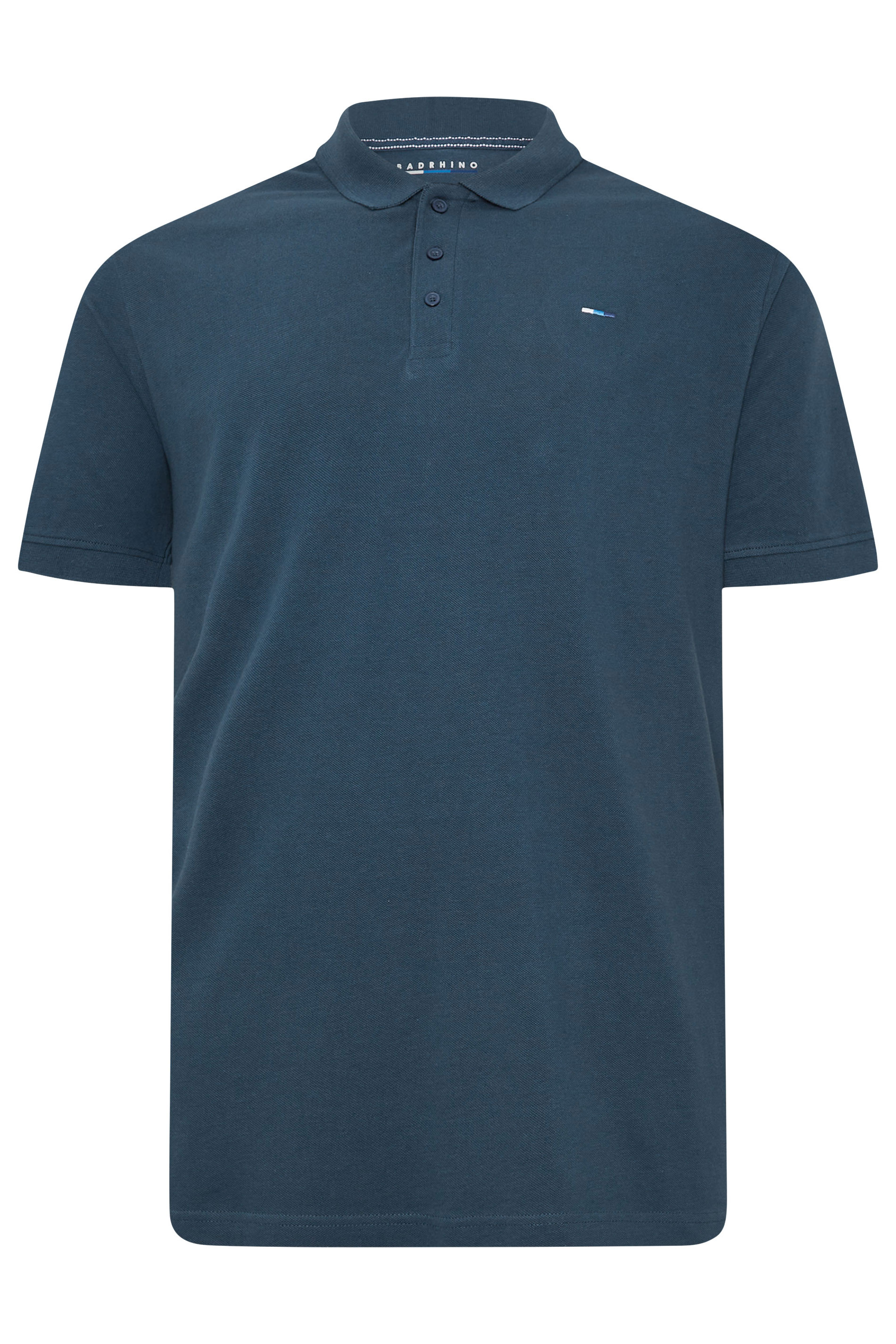 BadRhino Big & Tall 5 PACK Navy Blue & Light Blue Polo Shirts | BadRhino 14