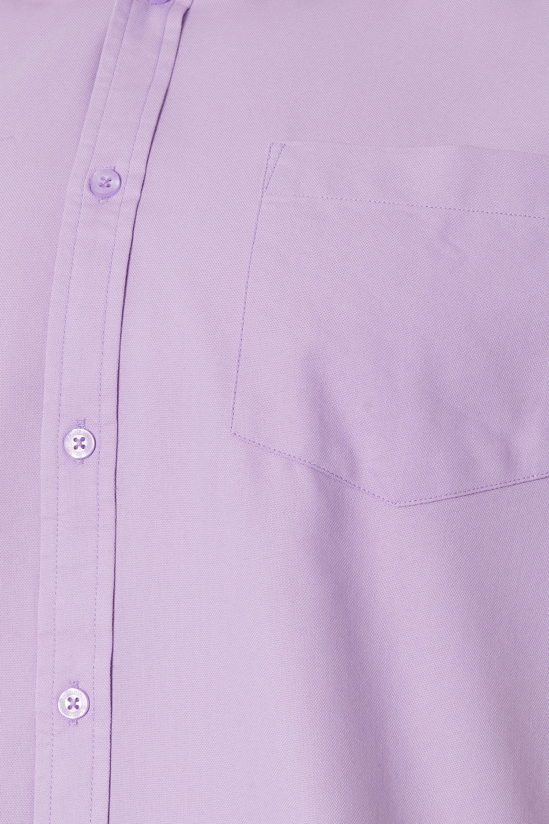 BadRhino Big & Tall Lilac Purple Short Sleeve Oxford Shirt | BadRhino 6