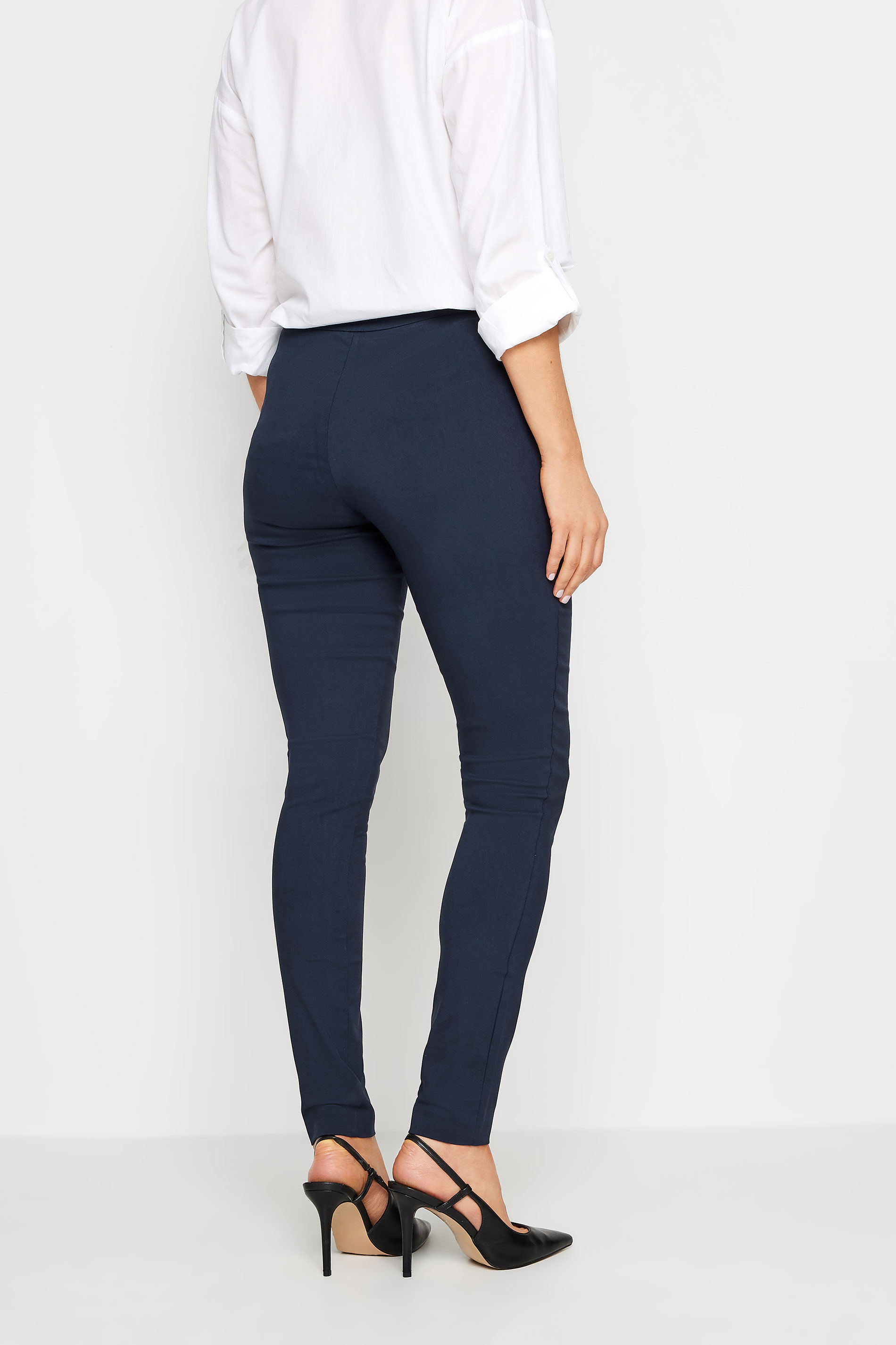 Long Tall Sally - LTS Tall Navy Stretch Skinny Leg Trousers - Women's :  : Fashion