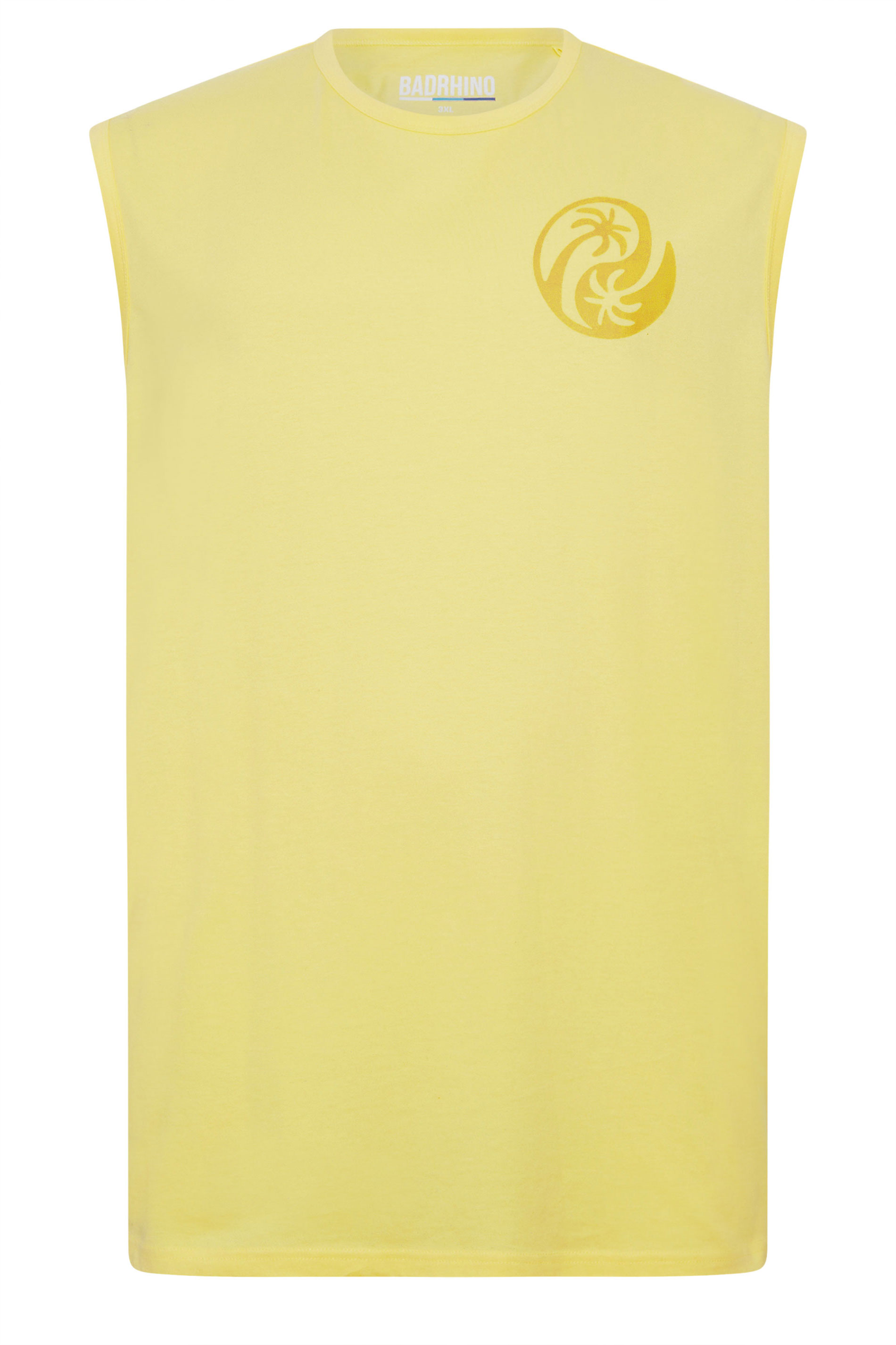 BadRhino Big & Tall Yellow Palm Tree Vest | BadRhino 6