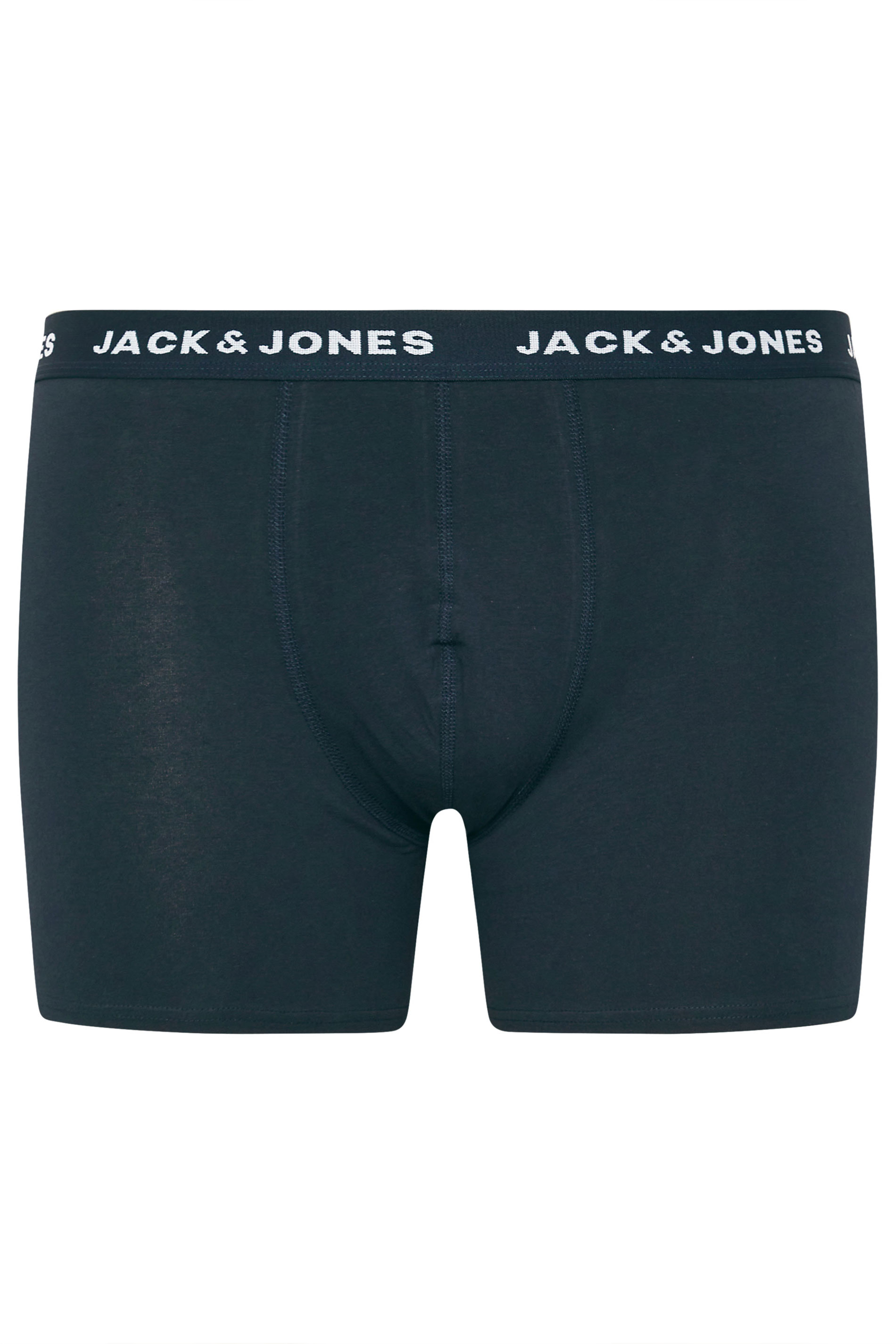 JACK & JONES 7 PACK Navy Blue & Black Boxers | BadRhino 13