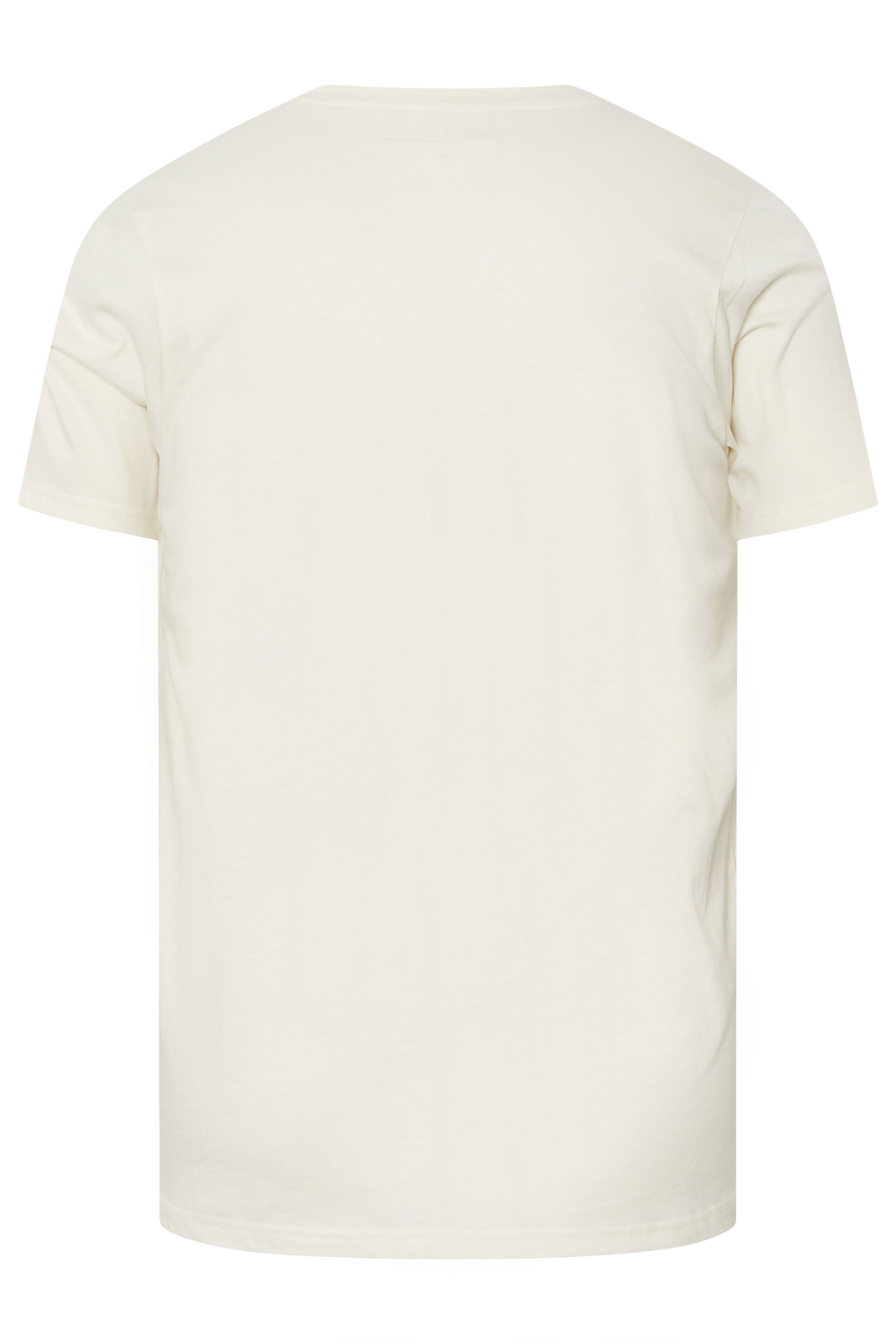 BadRhino Big & Tall Off White 'Life In The Fast Lane' Graphic T-Shirt | BadRhino 7