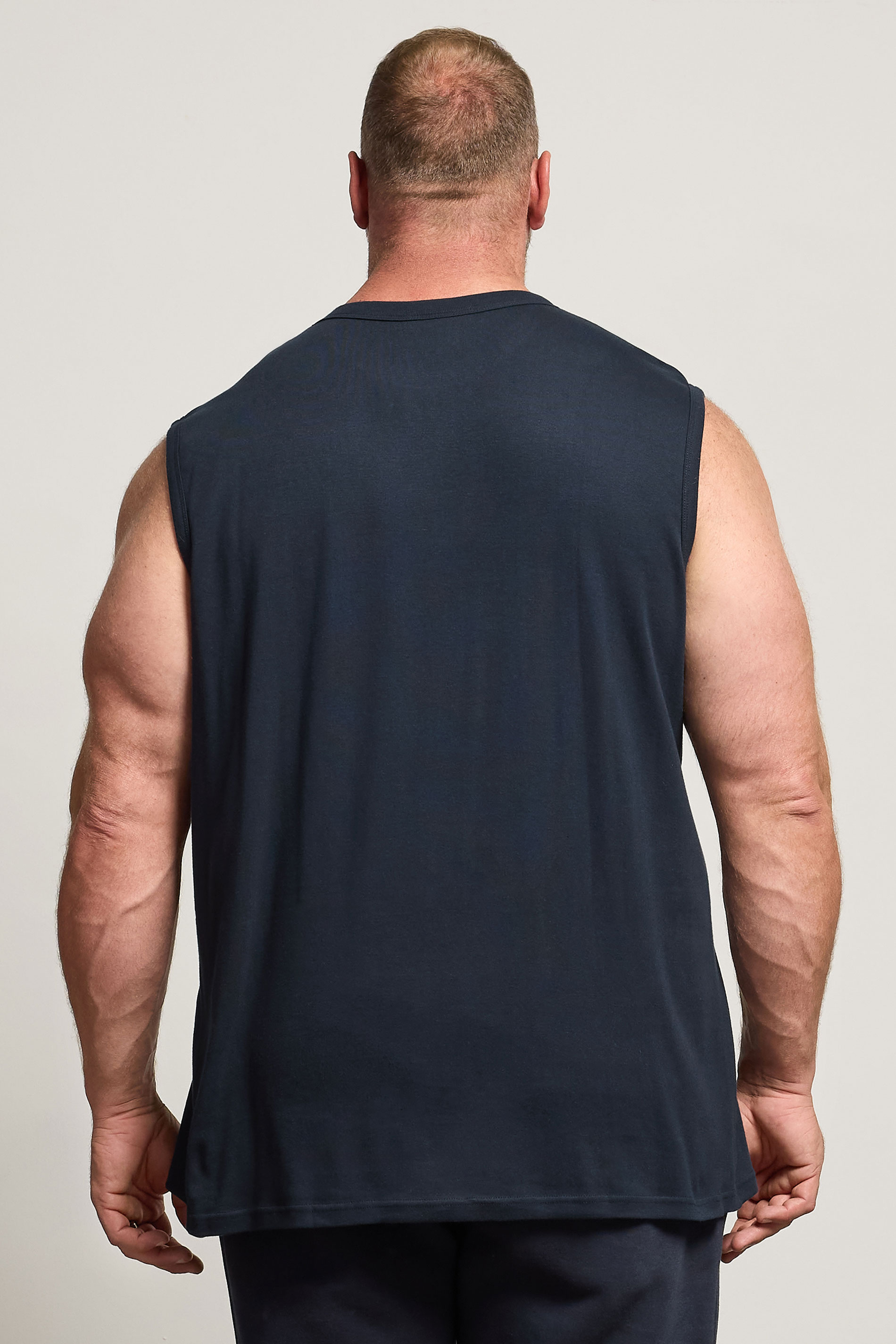 IronRhino Big & Tall Navy Blue 'Rest Day' Vest 3