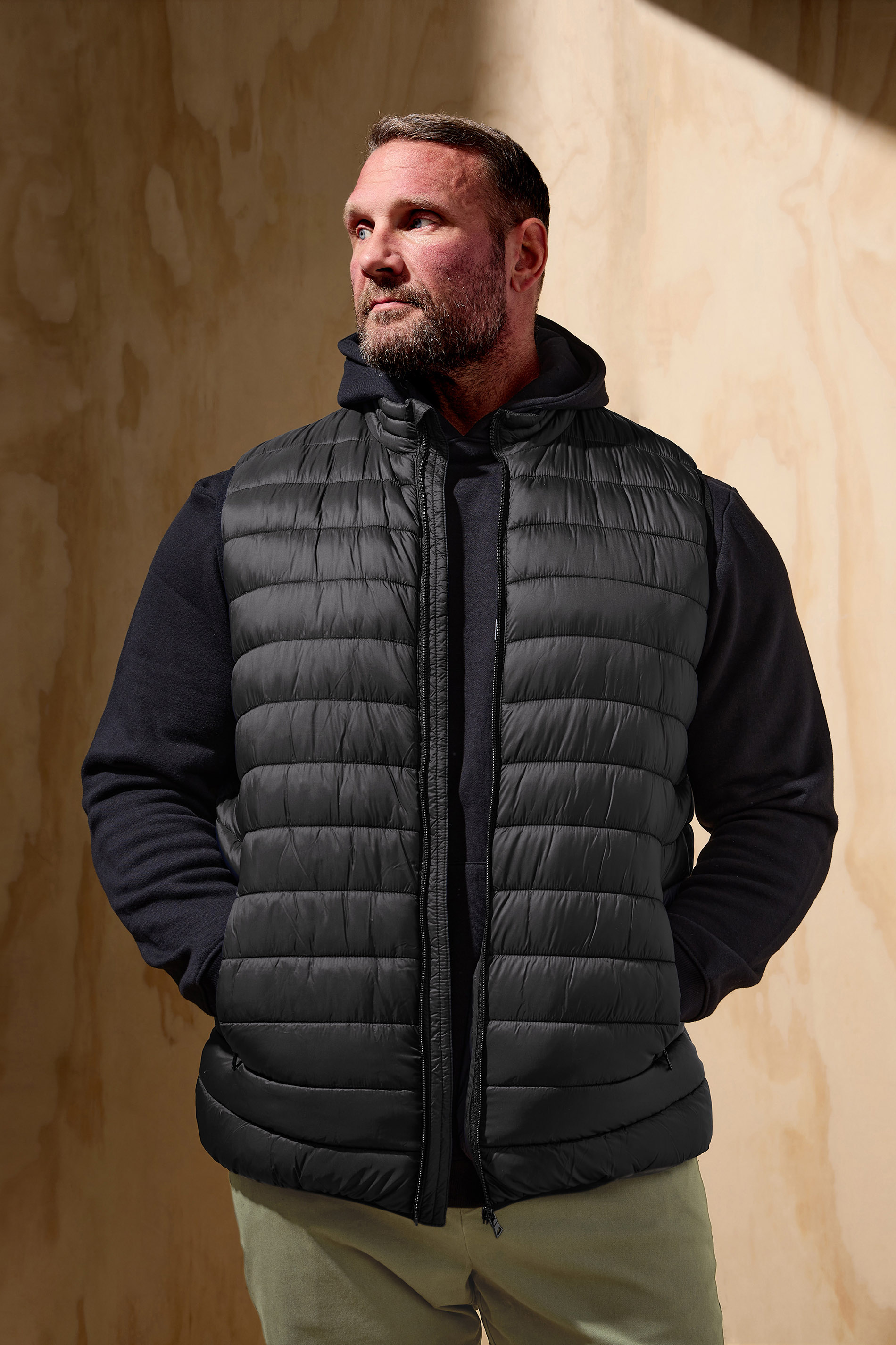 BadRhino Black Puffer Gilet | BadRhino 2