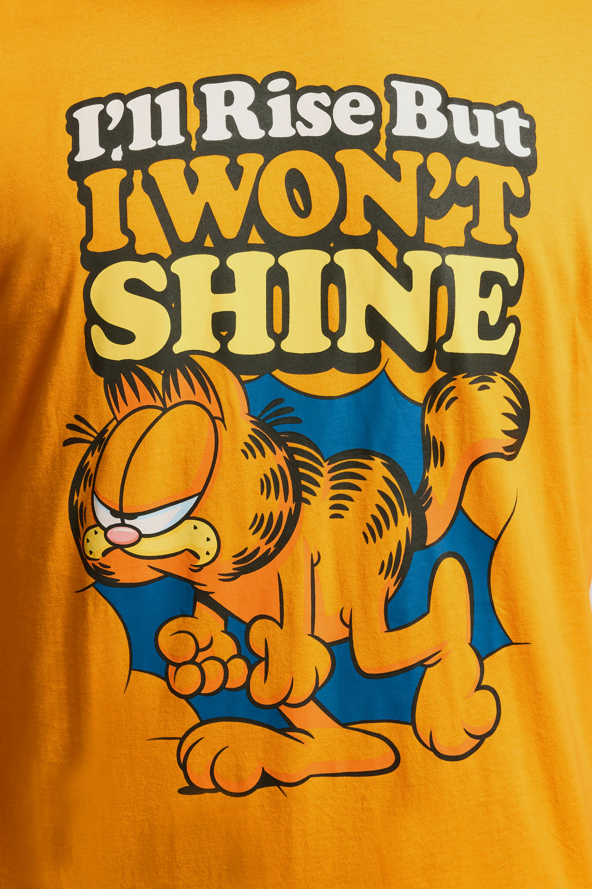 BadRhino Orange & Navy Blue Garfield Pyjama Set | BadRhino 3