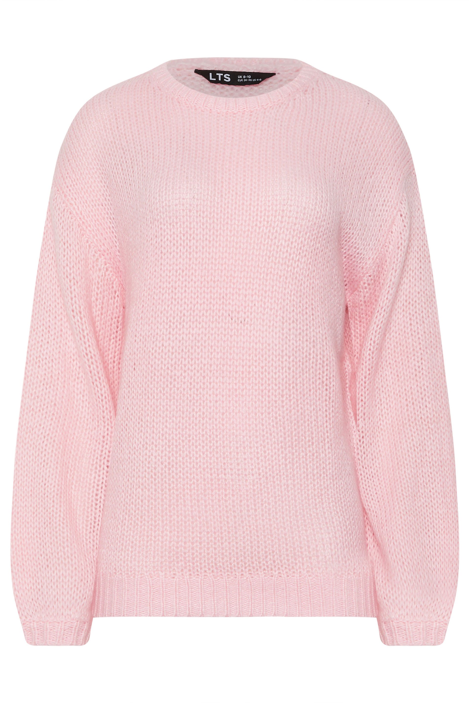 LTS Tall Pink Balloon Sleeve Jumper | Long Tall Sally  5