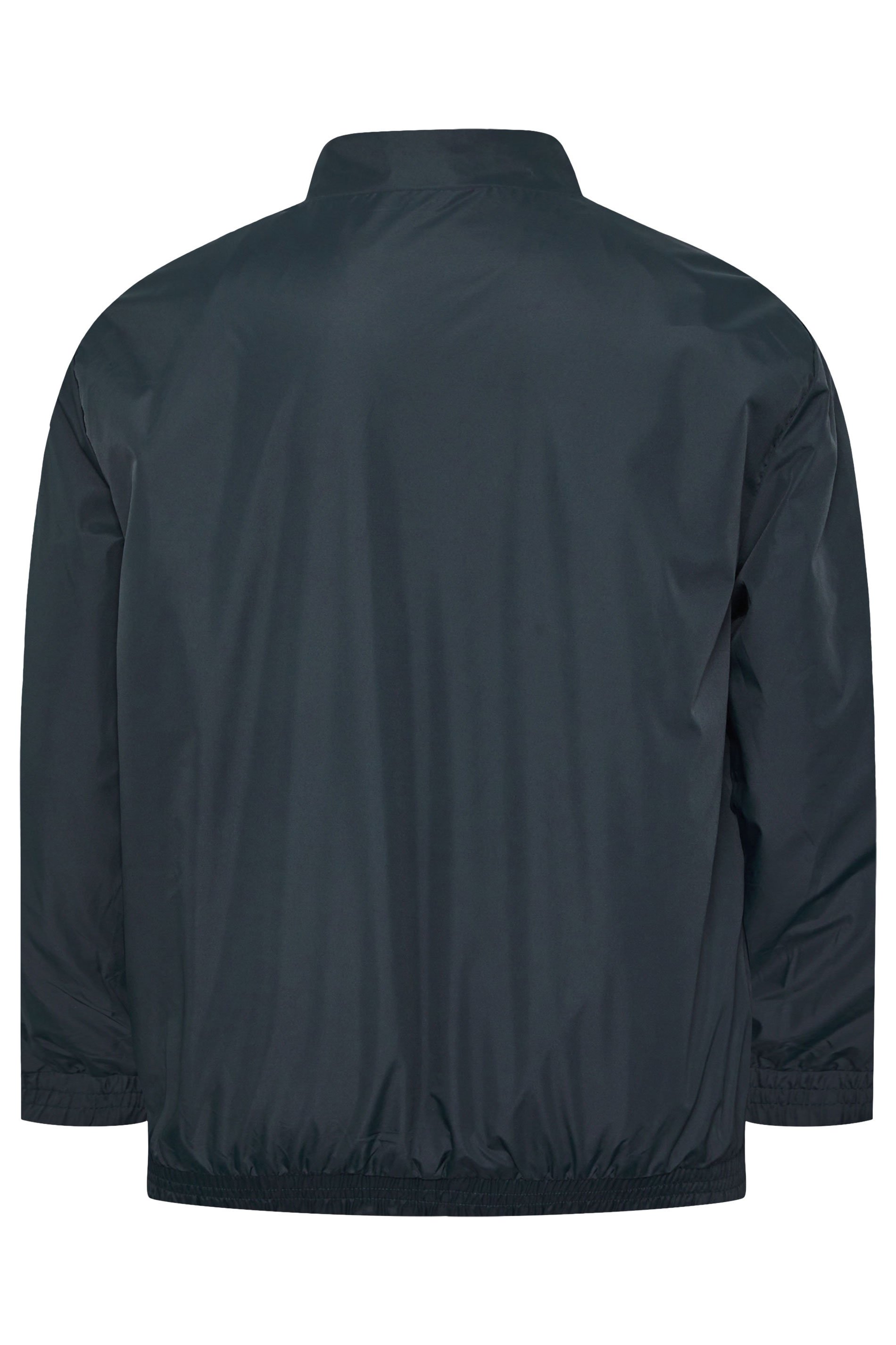 D555 Big & Tall Navy Blue Lightweight Zip Jacket | BadRhino 5