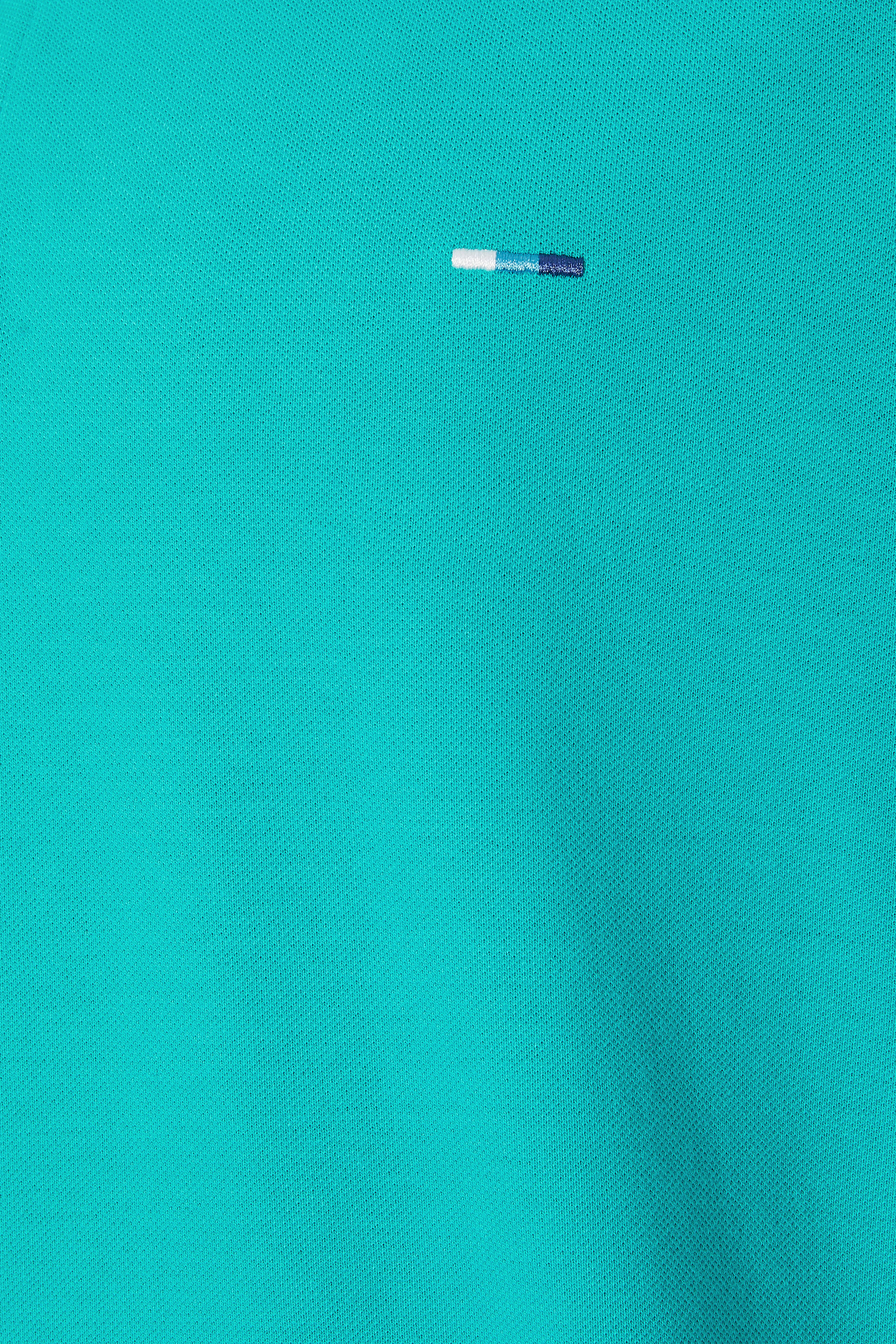BadRhino Big & Tall Teal Blue & White Tipped Polo Shirt | BadRhino 7