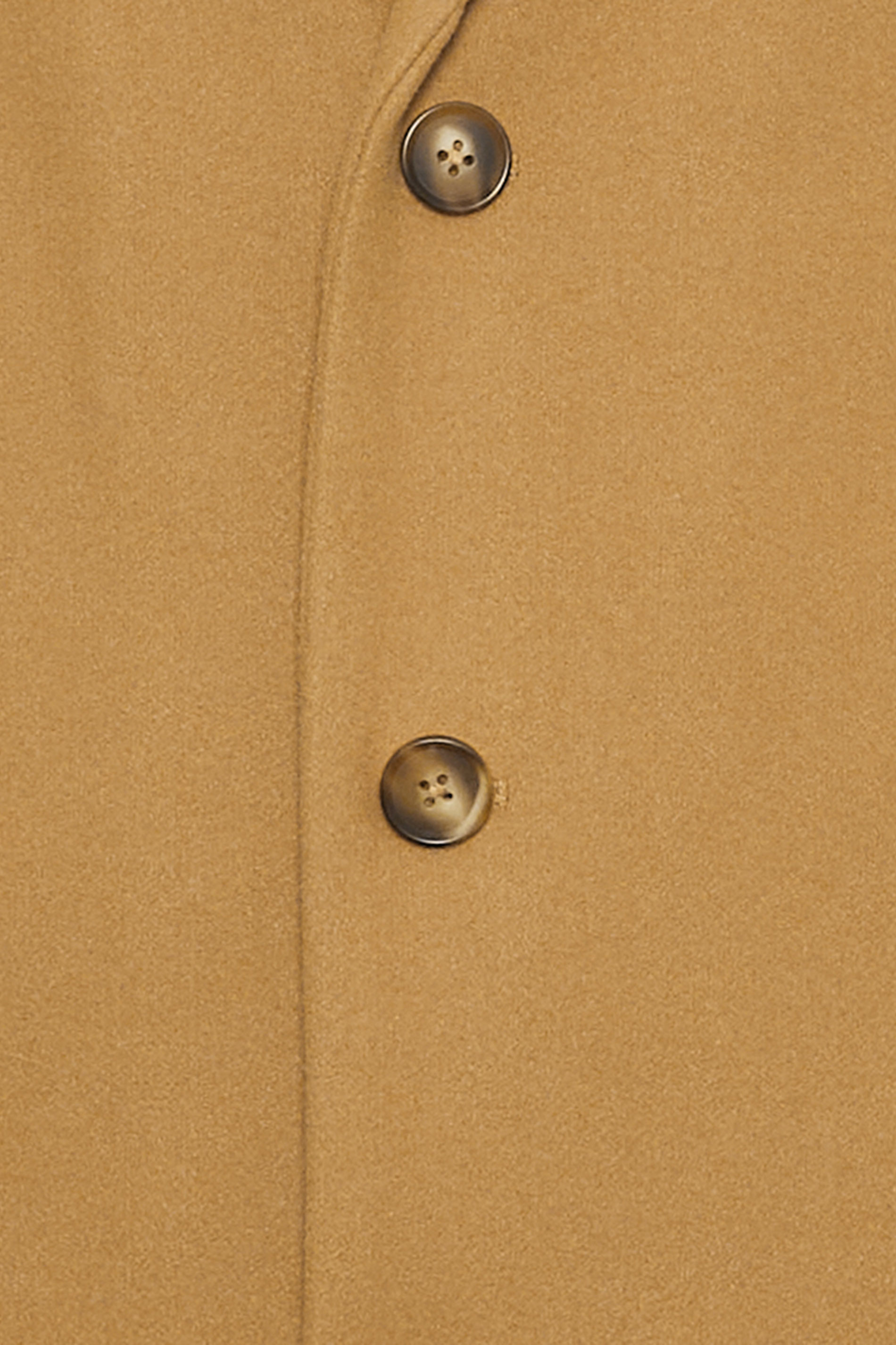 BadRhino Big & Tall Camel Brown Formal Overcoat | BadRhino 3