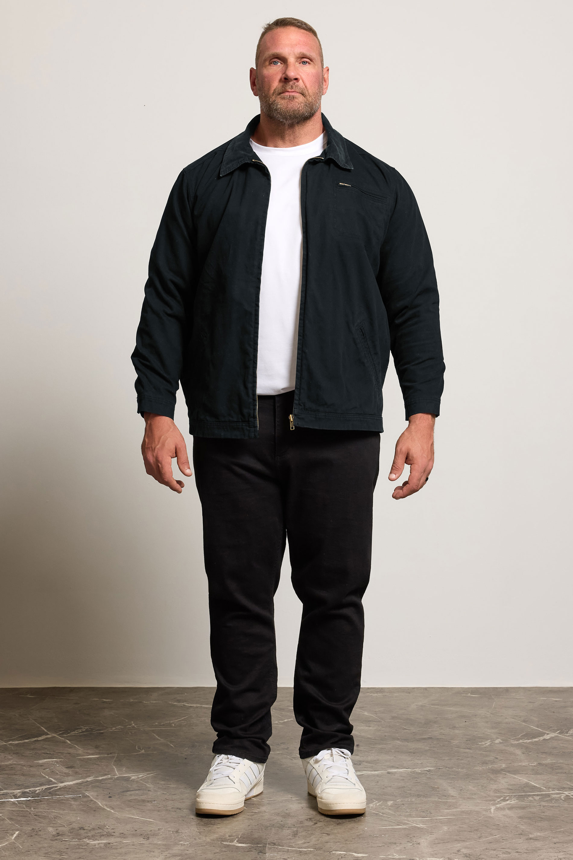 BadRhino Big & Tall Black Canvas Worker Jacket | BadRhino 3