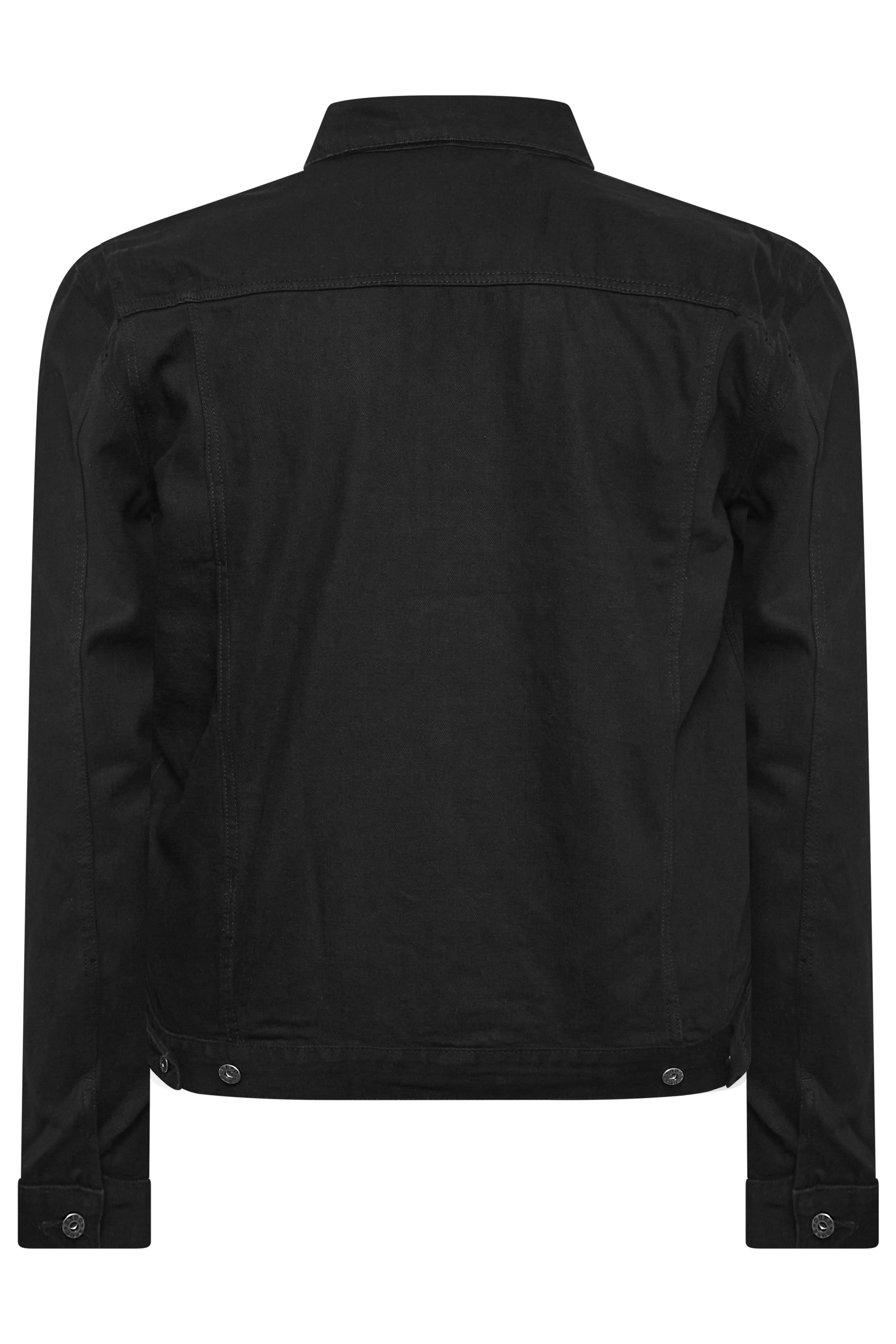 D555 Black Denim Jacket | BadRhino 4