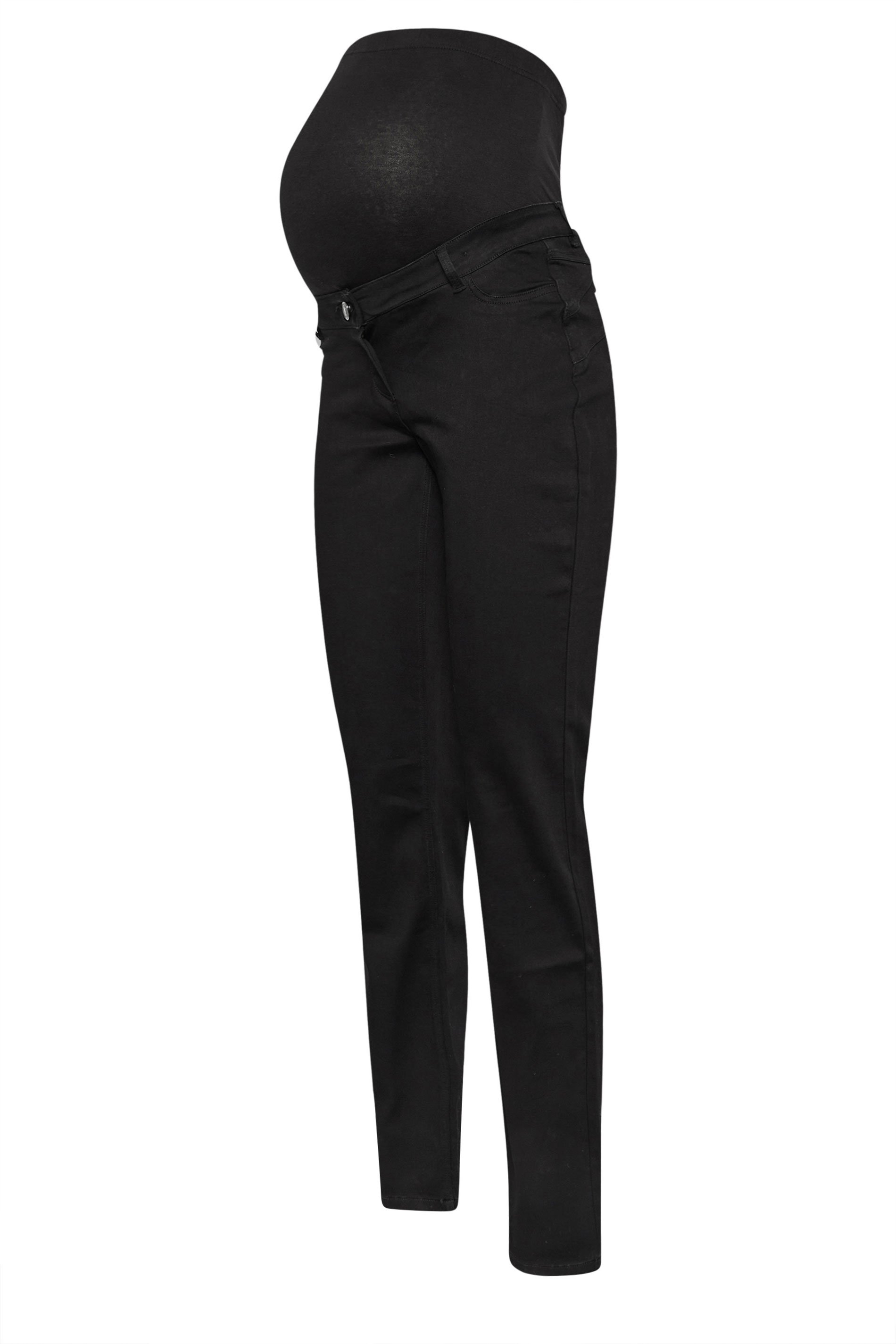 LTS Maternity Tall Black Lift & Shape Slim Leg Jeans | Long Tall Sally 6