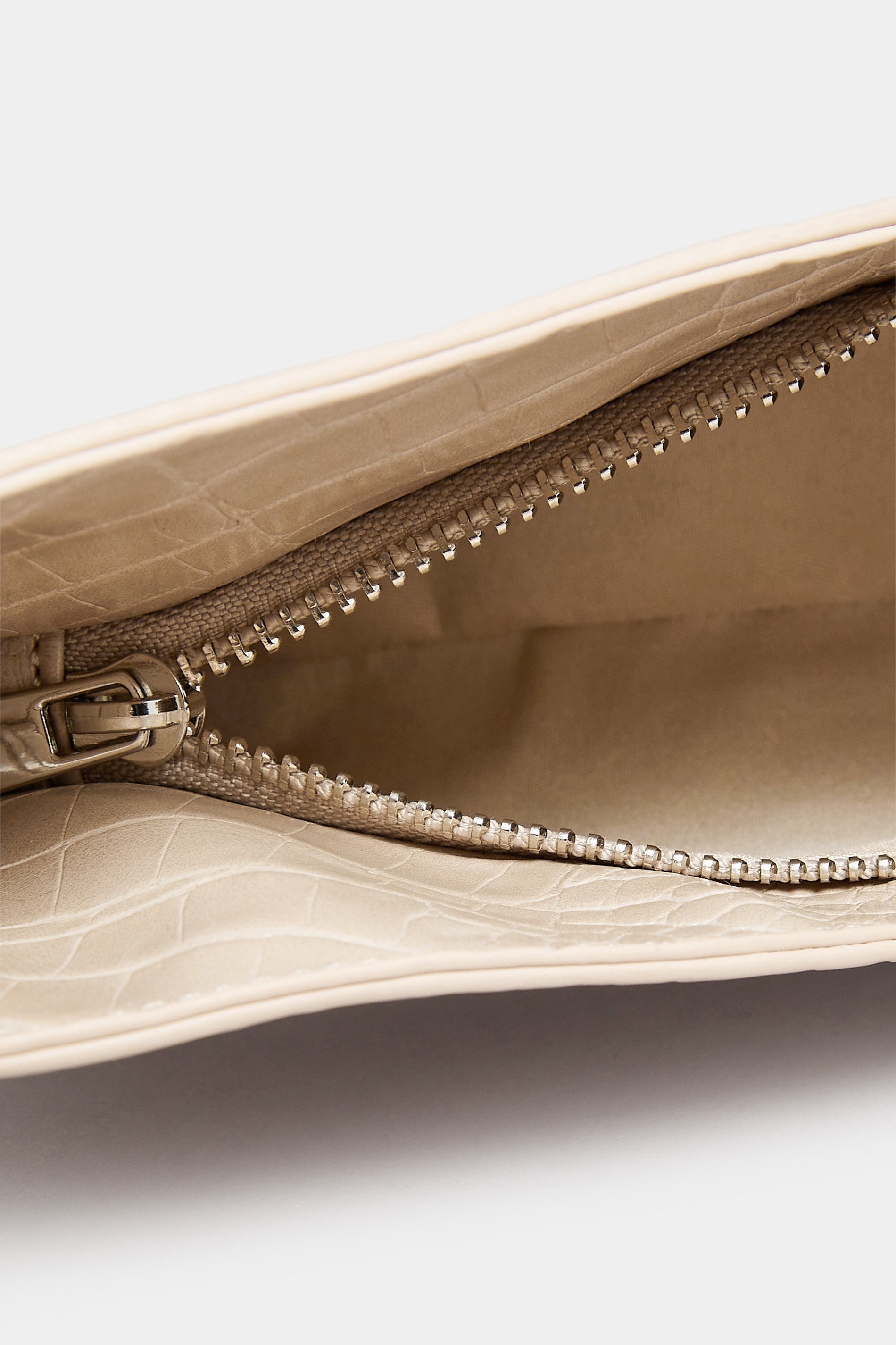 Stone Brown Chain Detail Shoulder Bag 7