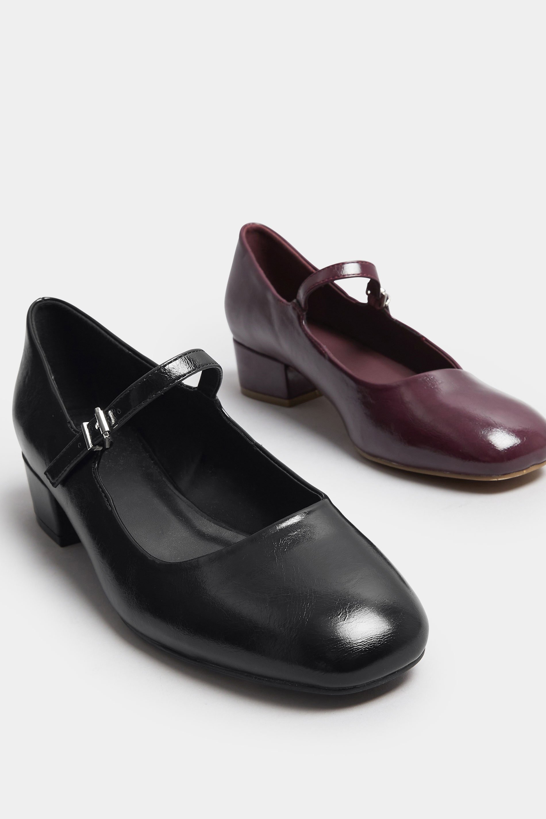 LTS Black Mary Jane Heels In Standard Fit | Long Tall Sally 6