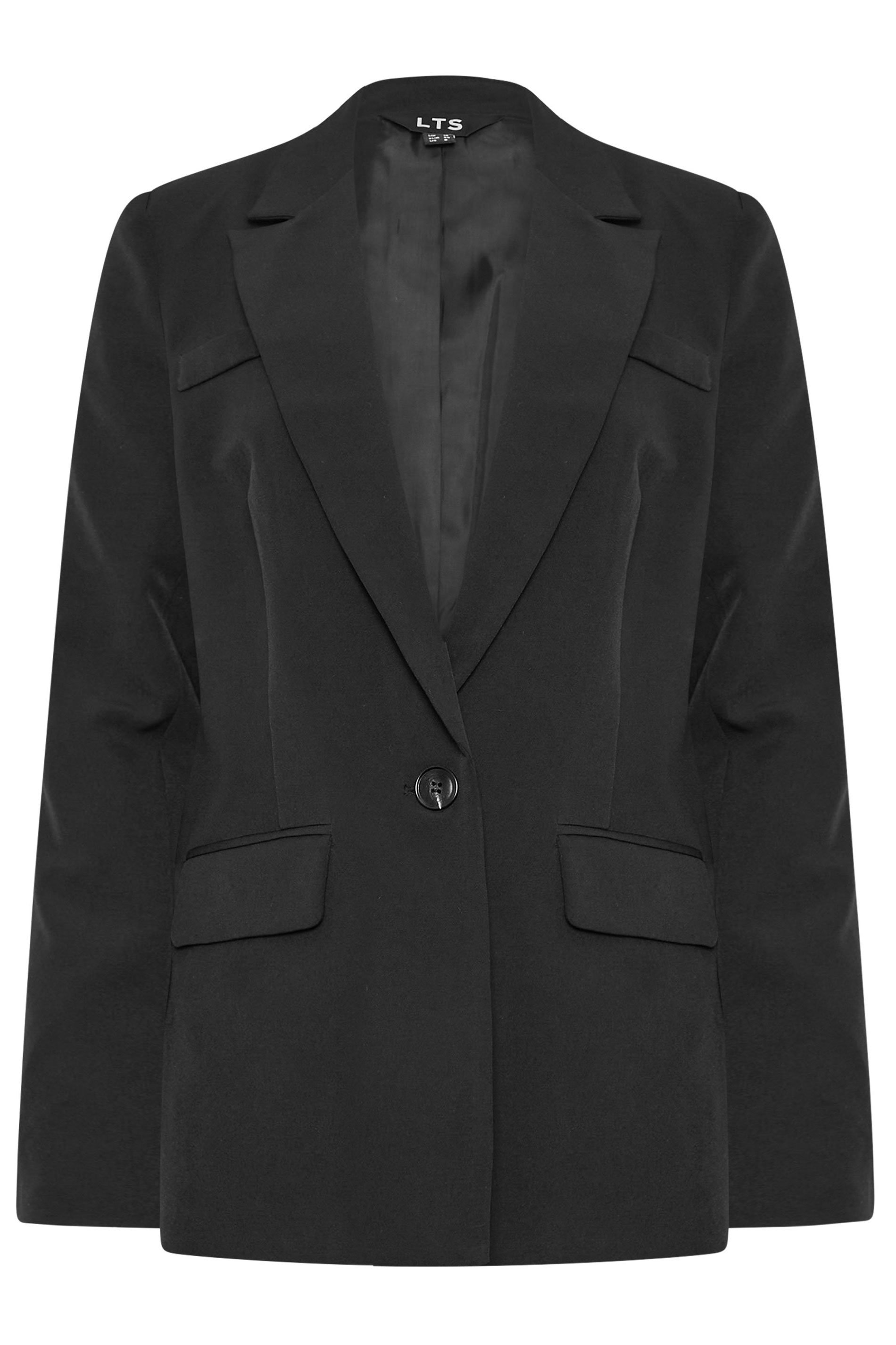 LTS Tall Black Single Breasted Blazer | Long Tall Sally 5