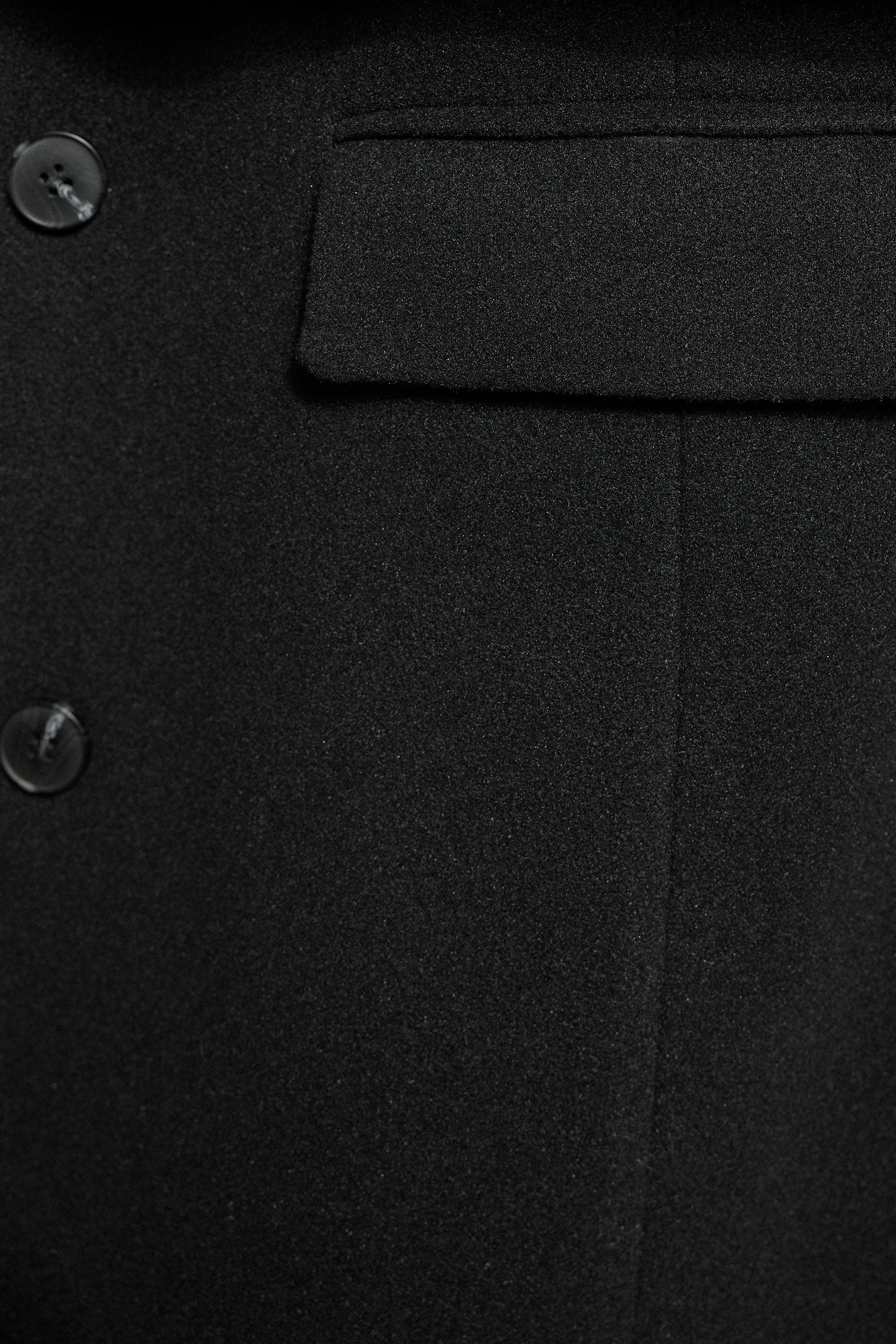 LTS Tall Black Formal Maxi Coat | Long Tall Sally 5
