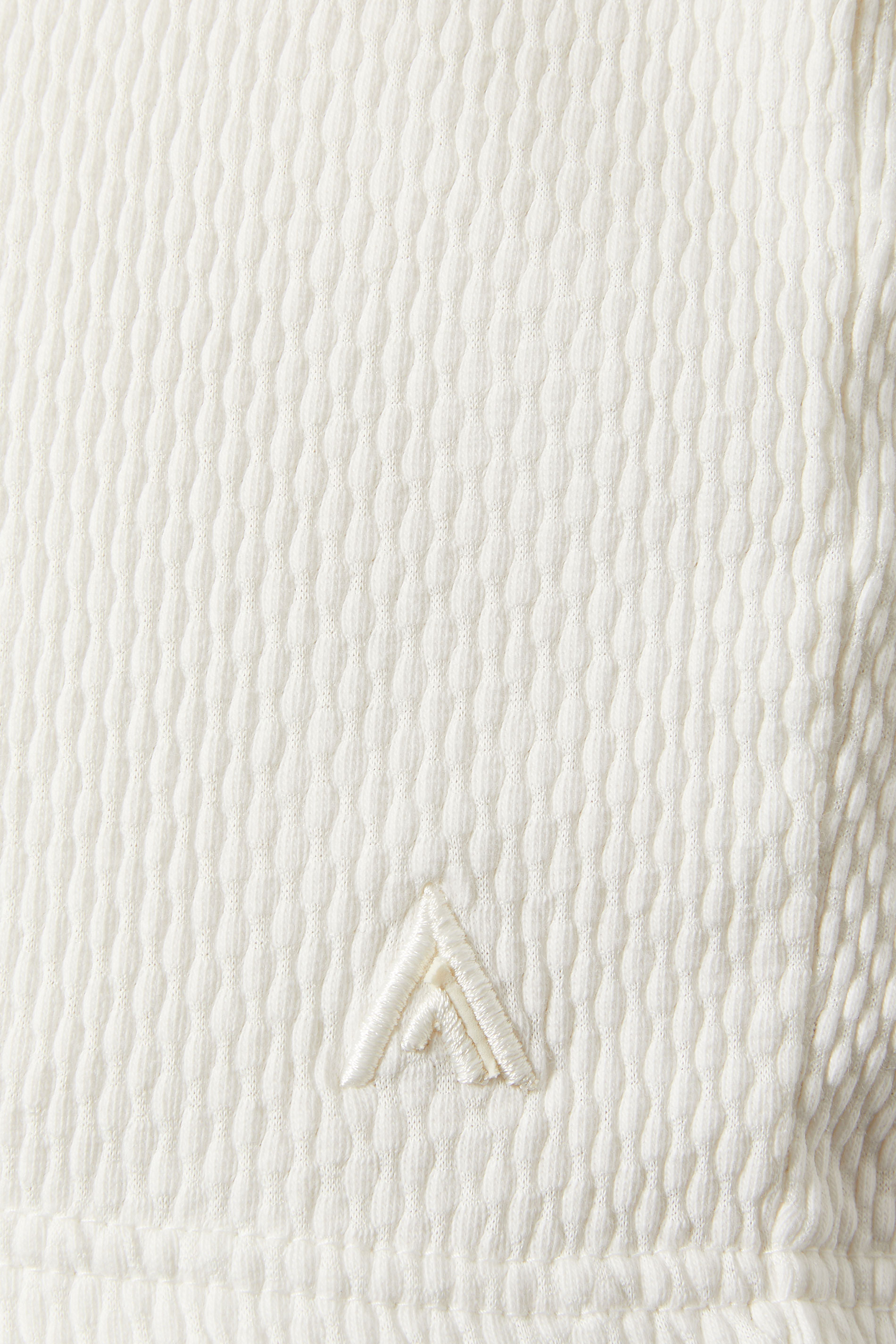 STUDIO A Big & Tall White Popcorn Stitch Textured T-Shirt | BadRhino 2