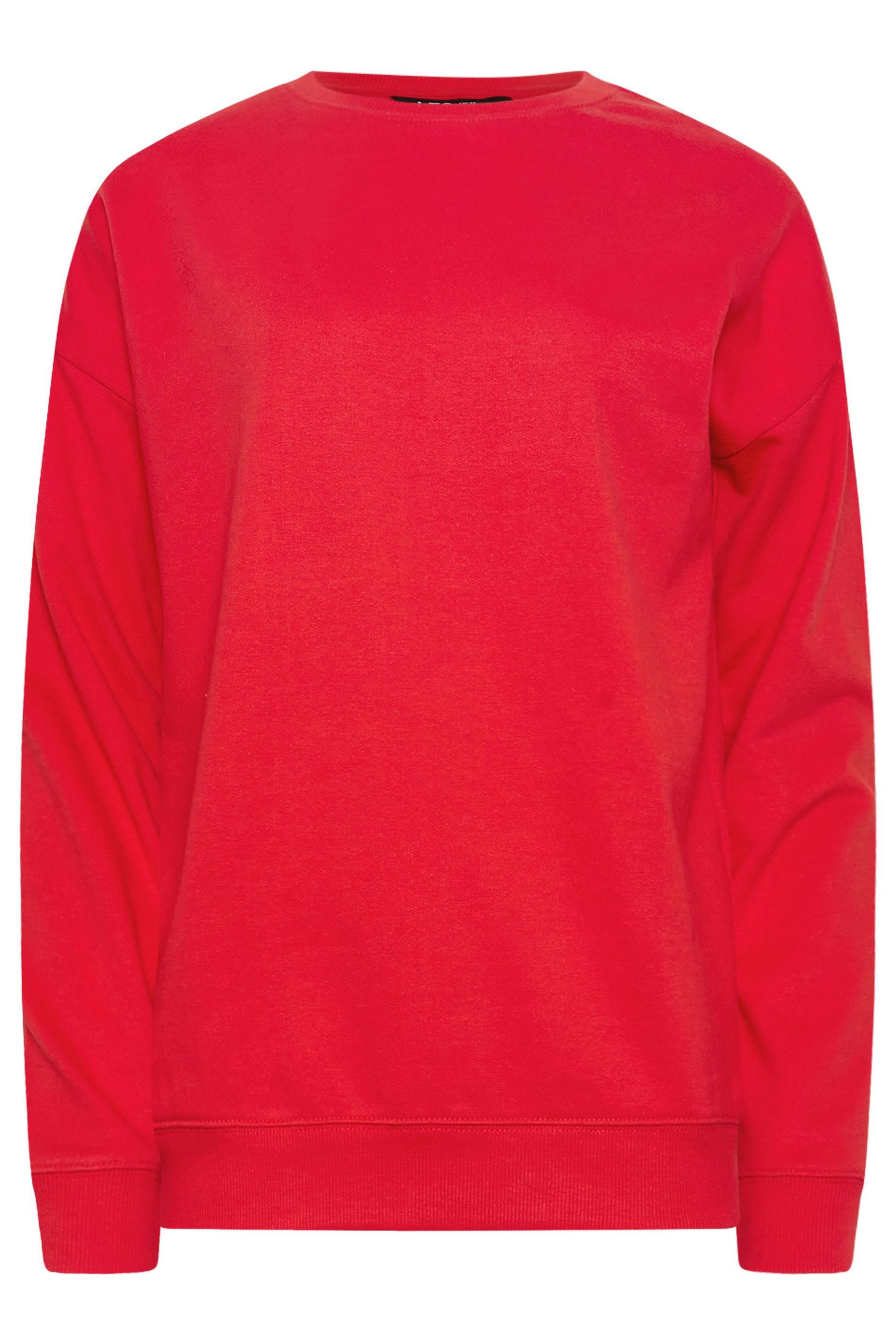 LTS Tall Red Crew Neck Sweatshirt | Long Tall Sally 5
