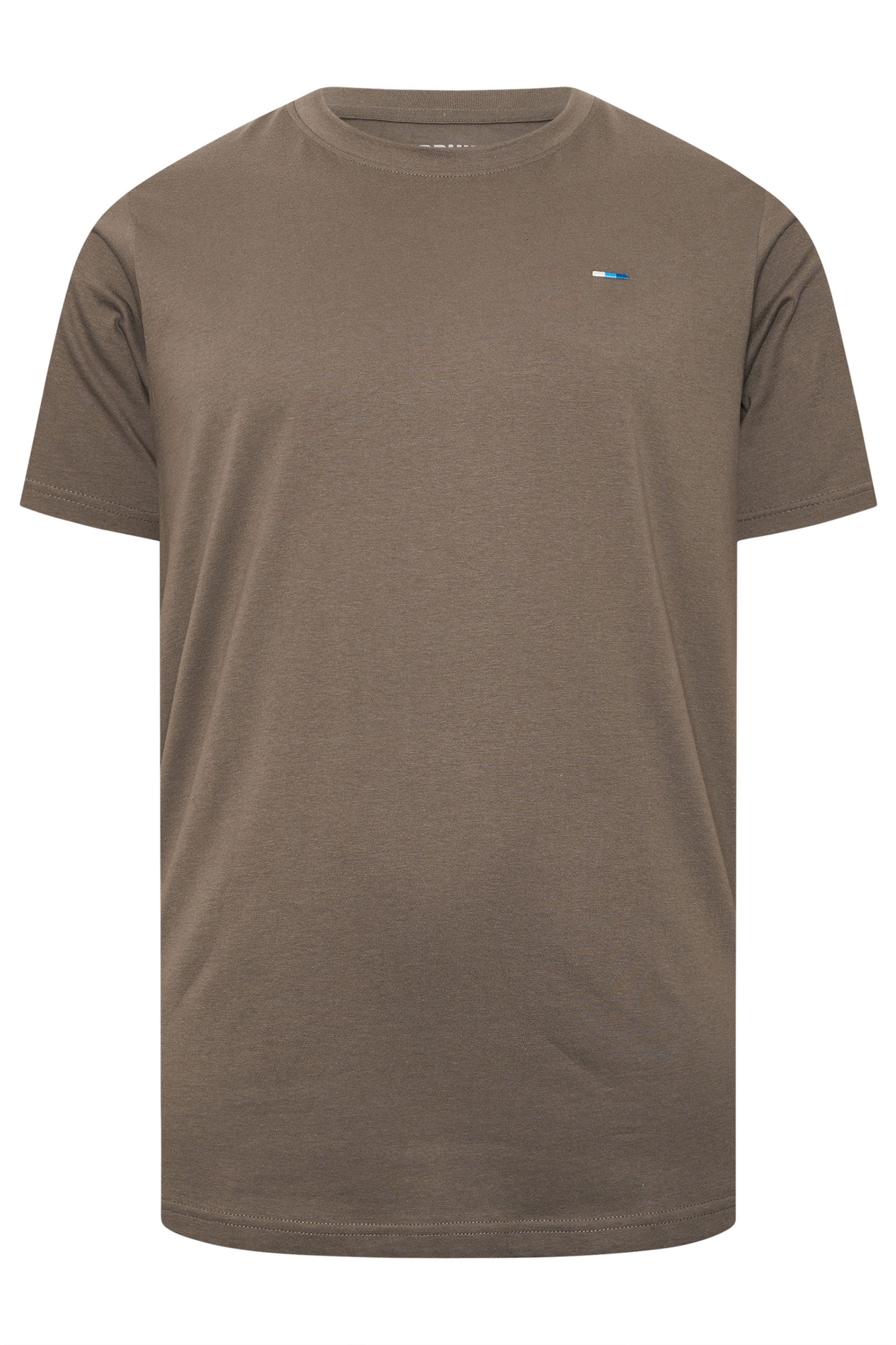 BadRhino Big & Tall 5 PACK Black/Green/Marshmellow White/Brown/Blue T-Shirts | BadRhino 9