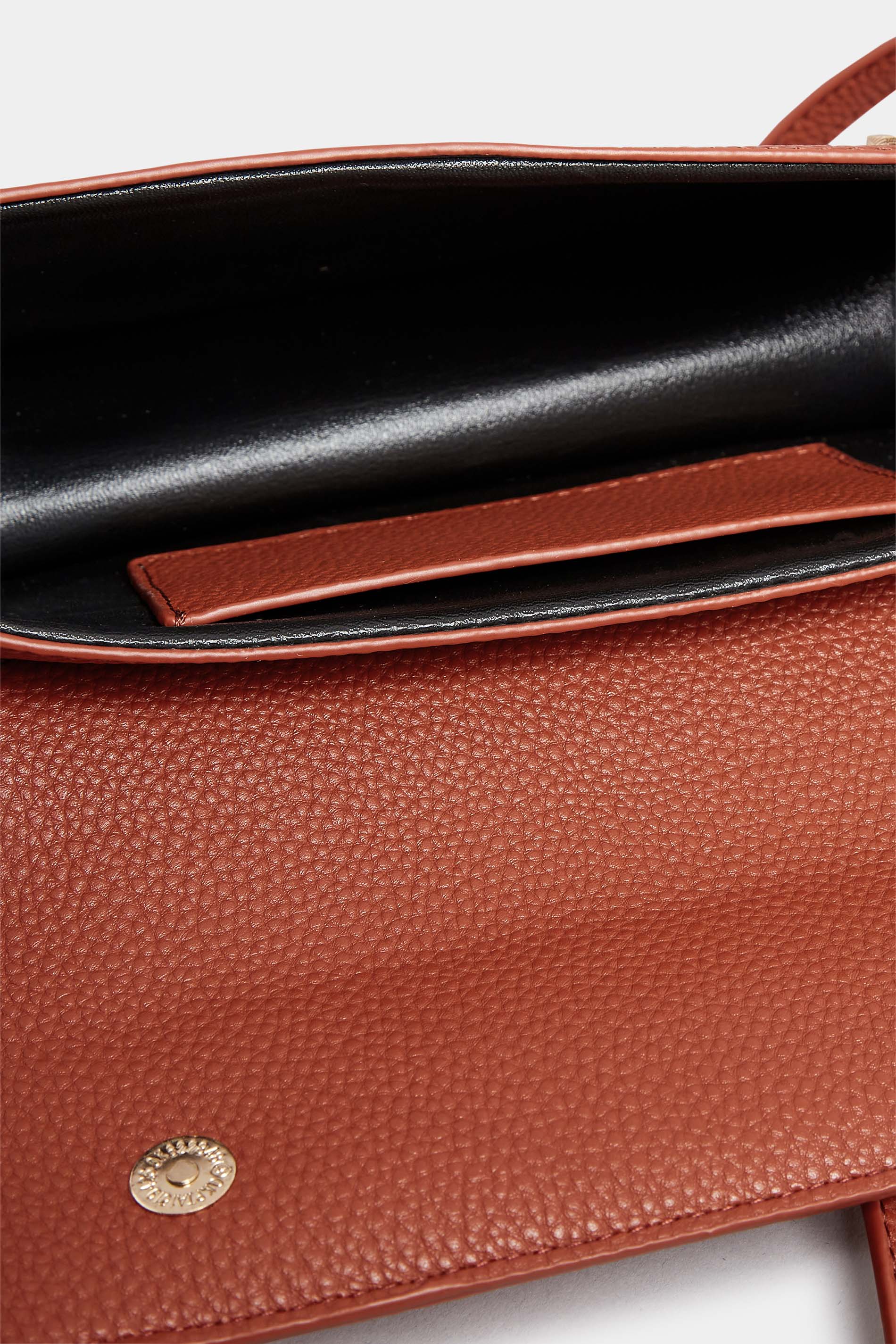 Rust Orange Top Handle Crossbody Bag | Yours Clothing  6