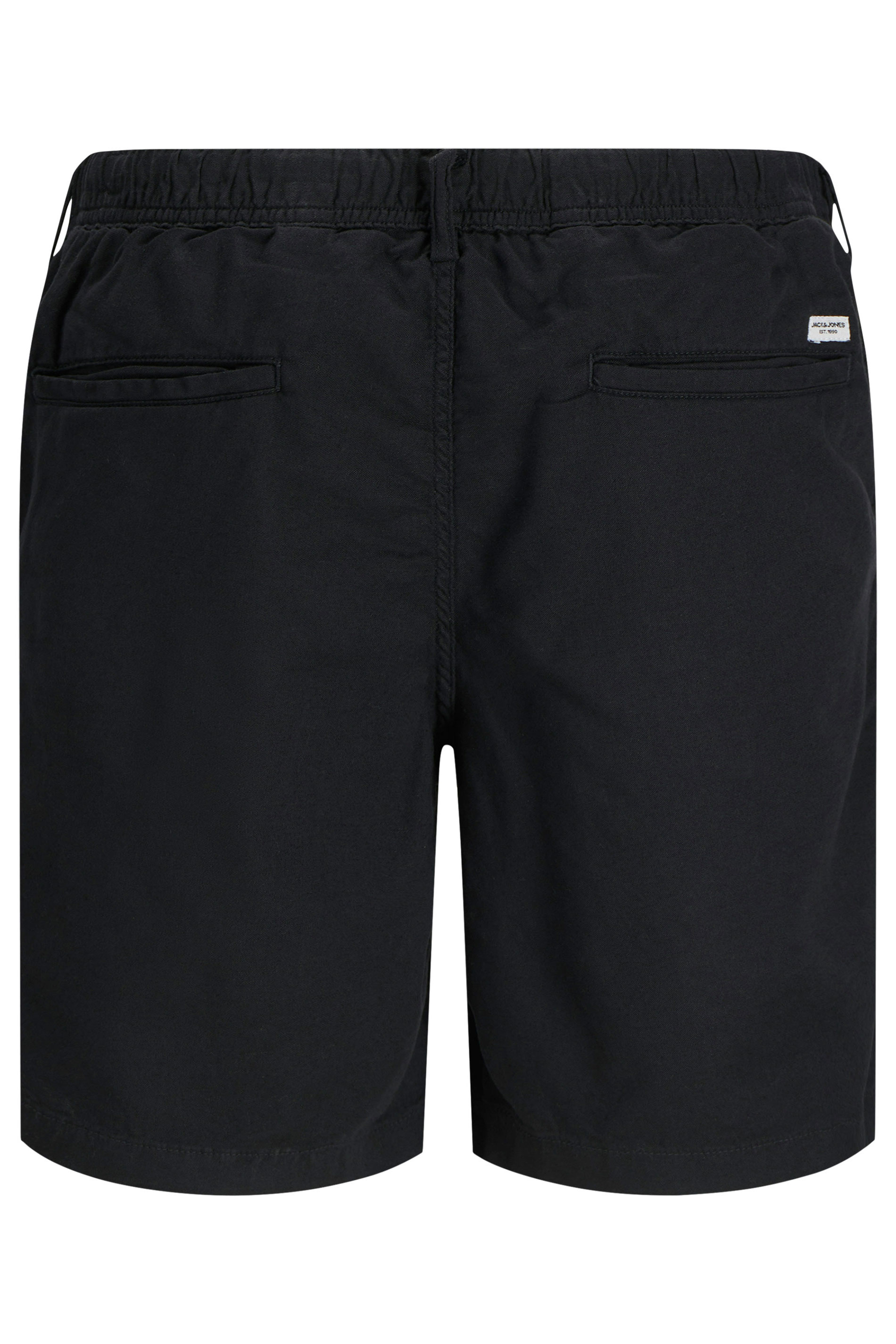 JACK & JONES Big & Tall Black Campaign Shorts | BadRhino 4