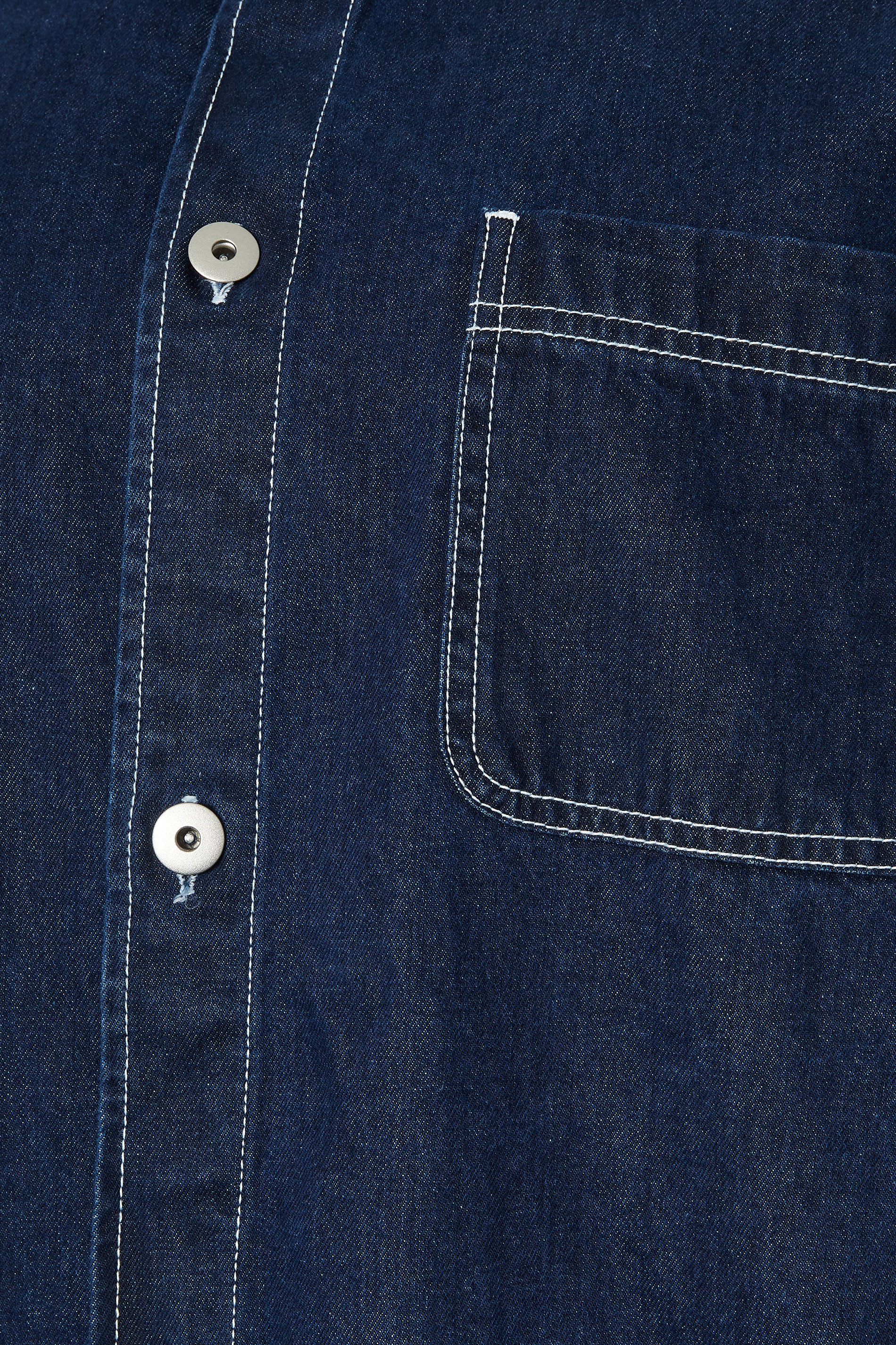 BadRhino Big & Tall Blue Chore Denim Shacket | BadRhino 6