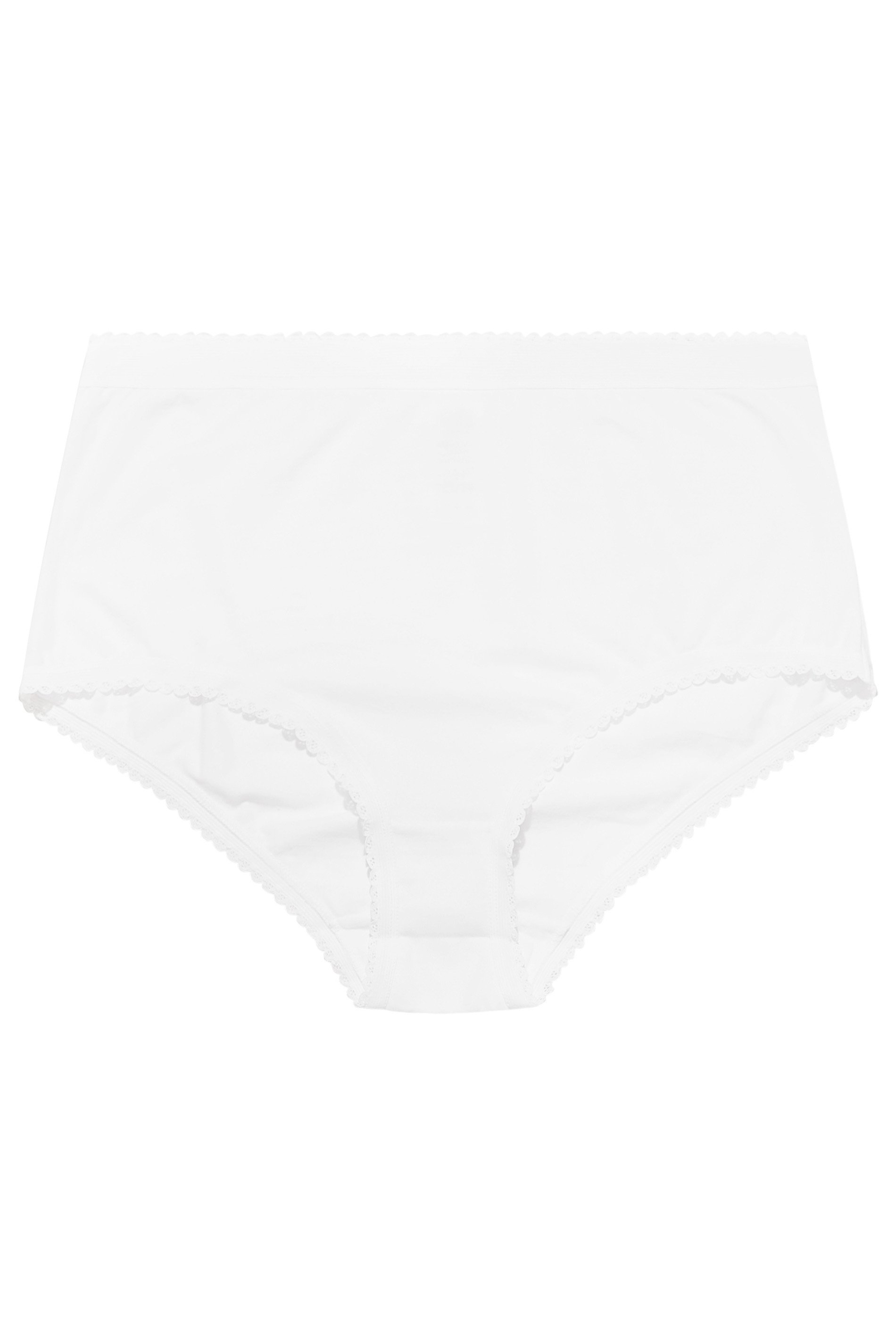 LTS MADE FOR GOOD Tall Women's 4 Pack White Cotton Full Briefs | Long Tall Sally 4