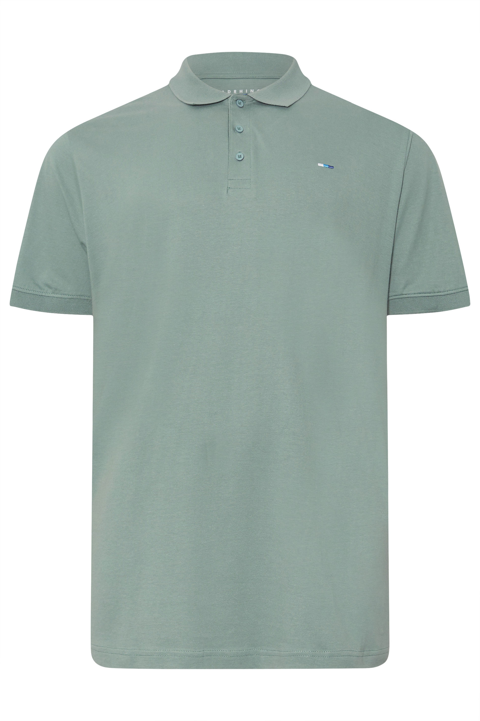 BadRhino Big & Tall 5 PACK Green & Blue JerseyPolo Shirts | BadRhino 7